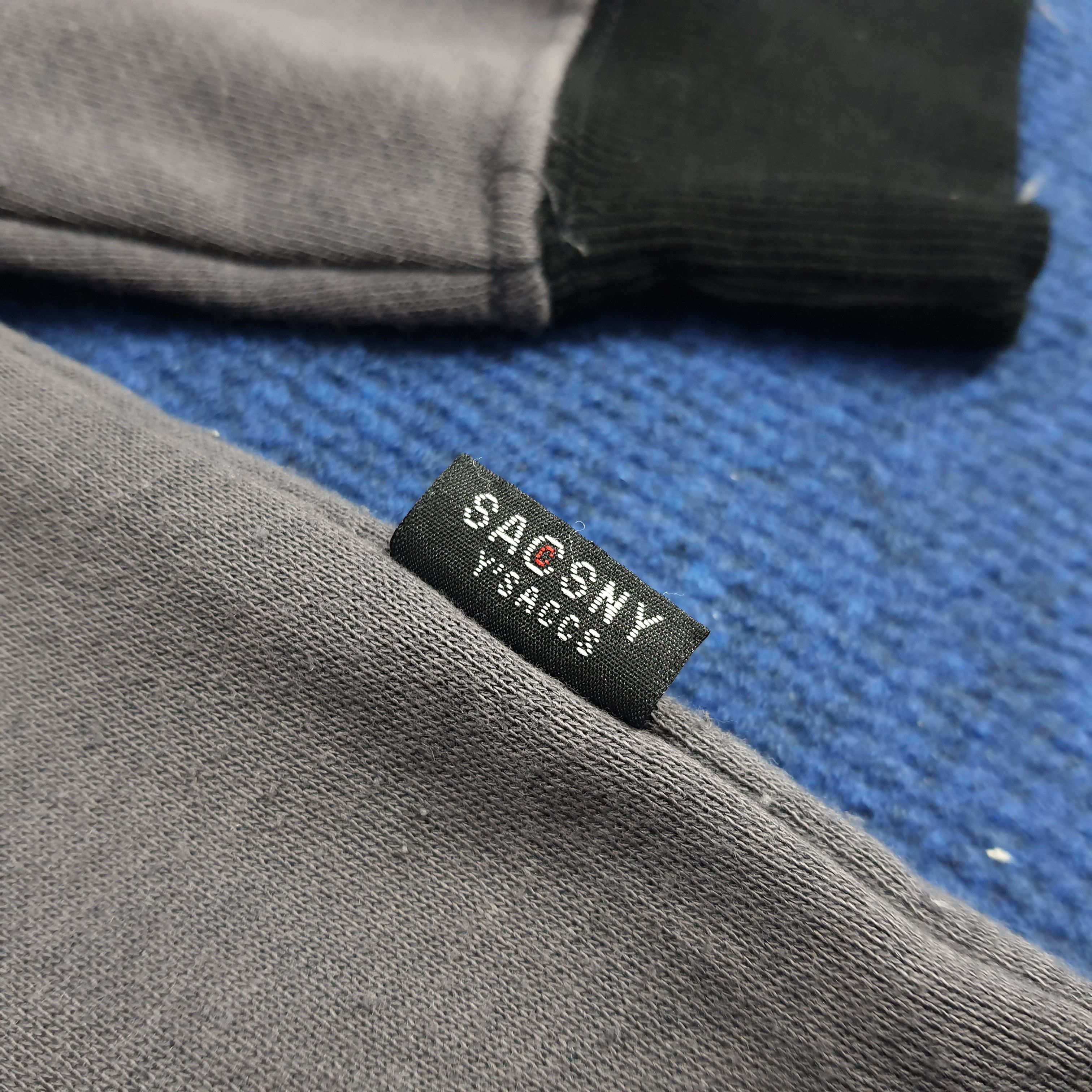 Japanese Brand × Vintage × Yohji Yamamoto Vintage SACSNY Y'SACCS Yohji Yamamoto Custom Logo Sweatshirt Size US L / EU 52-54 / 3 - 6 Thumbnail
