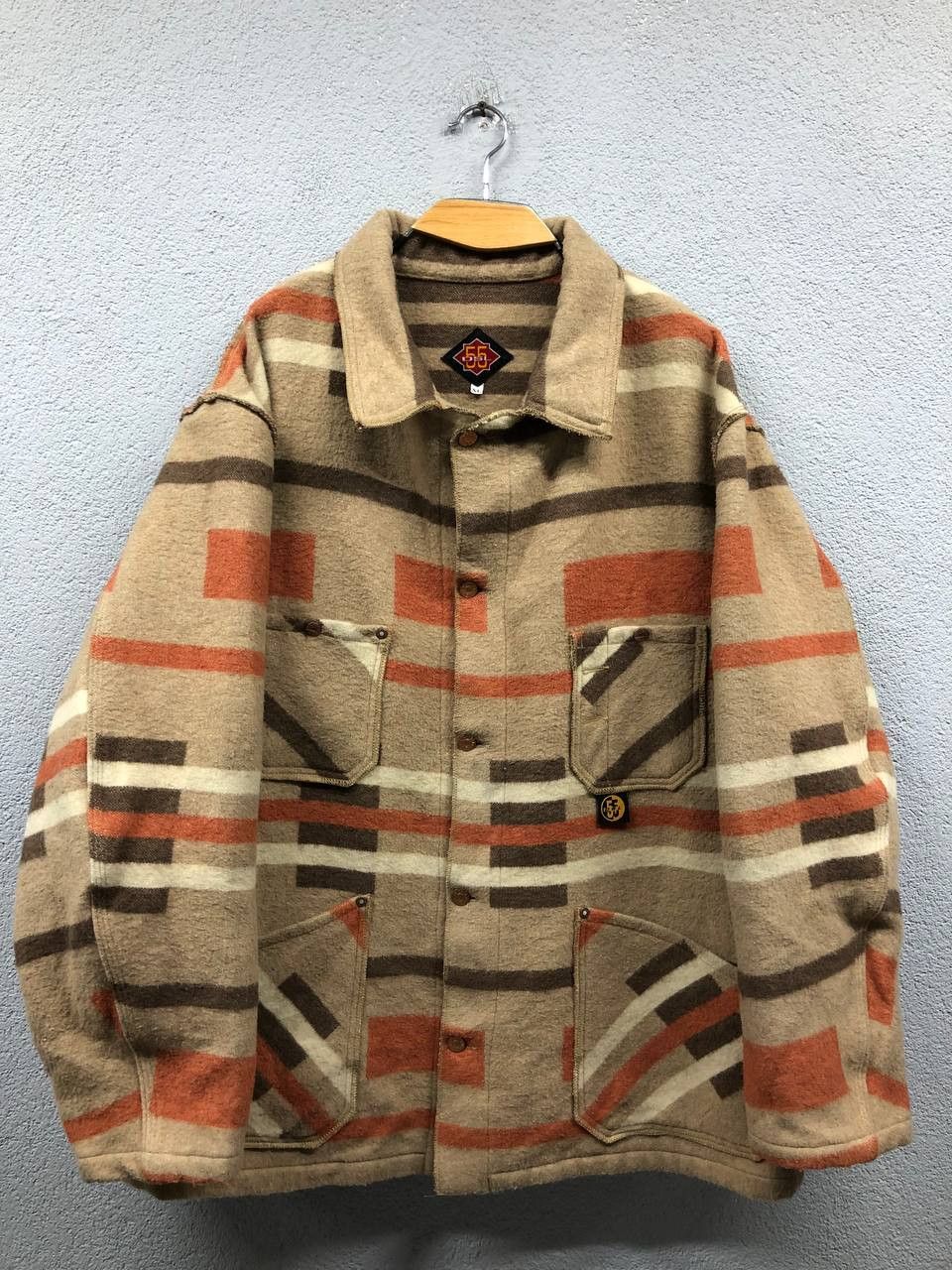 Image of Diesel 55 Mens Wool Jacket XL Made In Italy