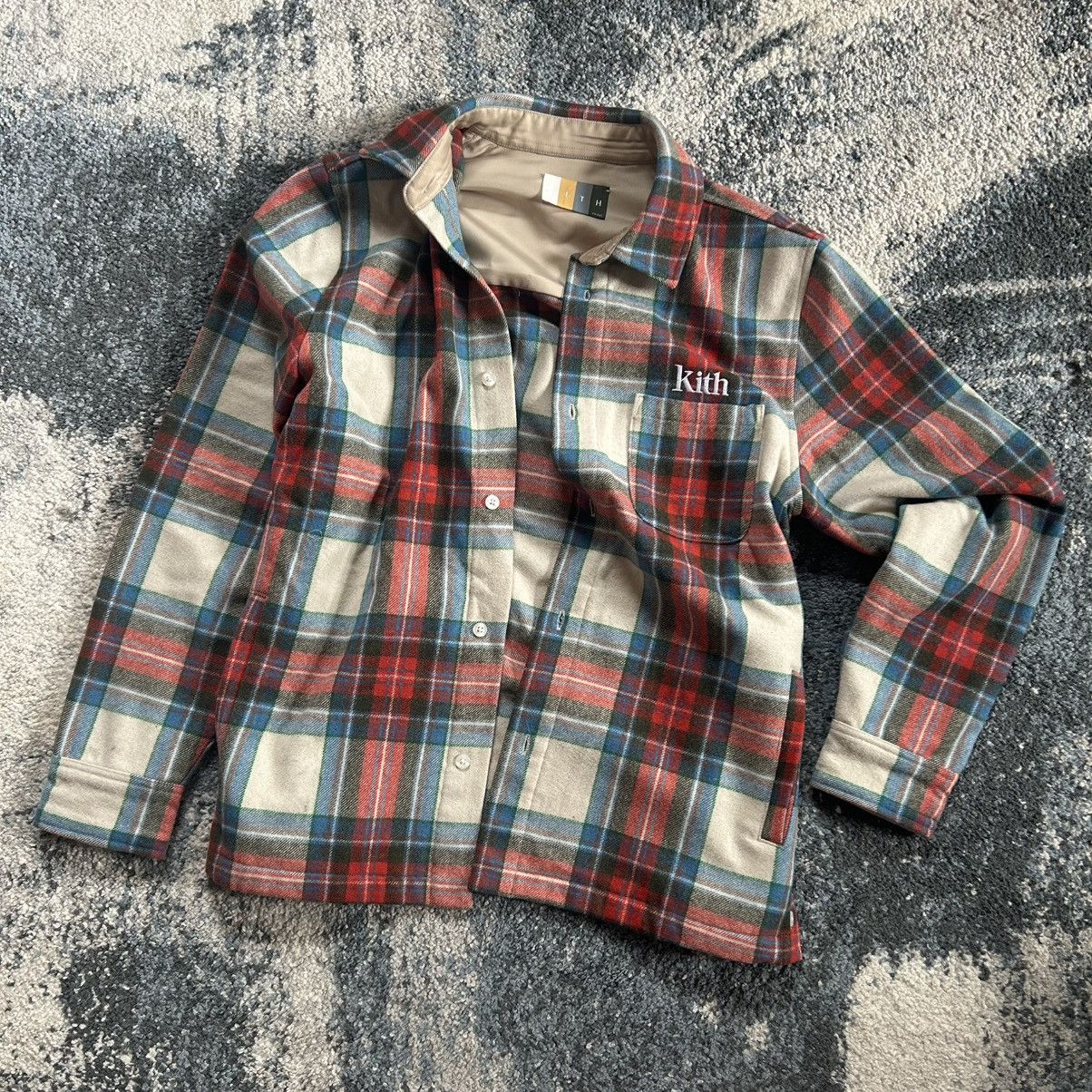 Kith Kith Ones stroke ginza flannel | Grailed
