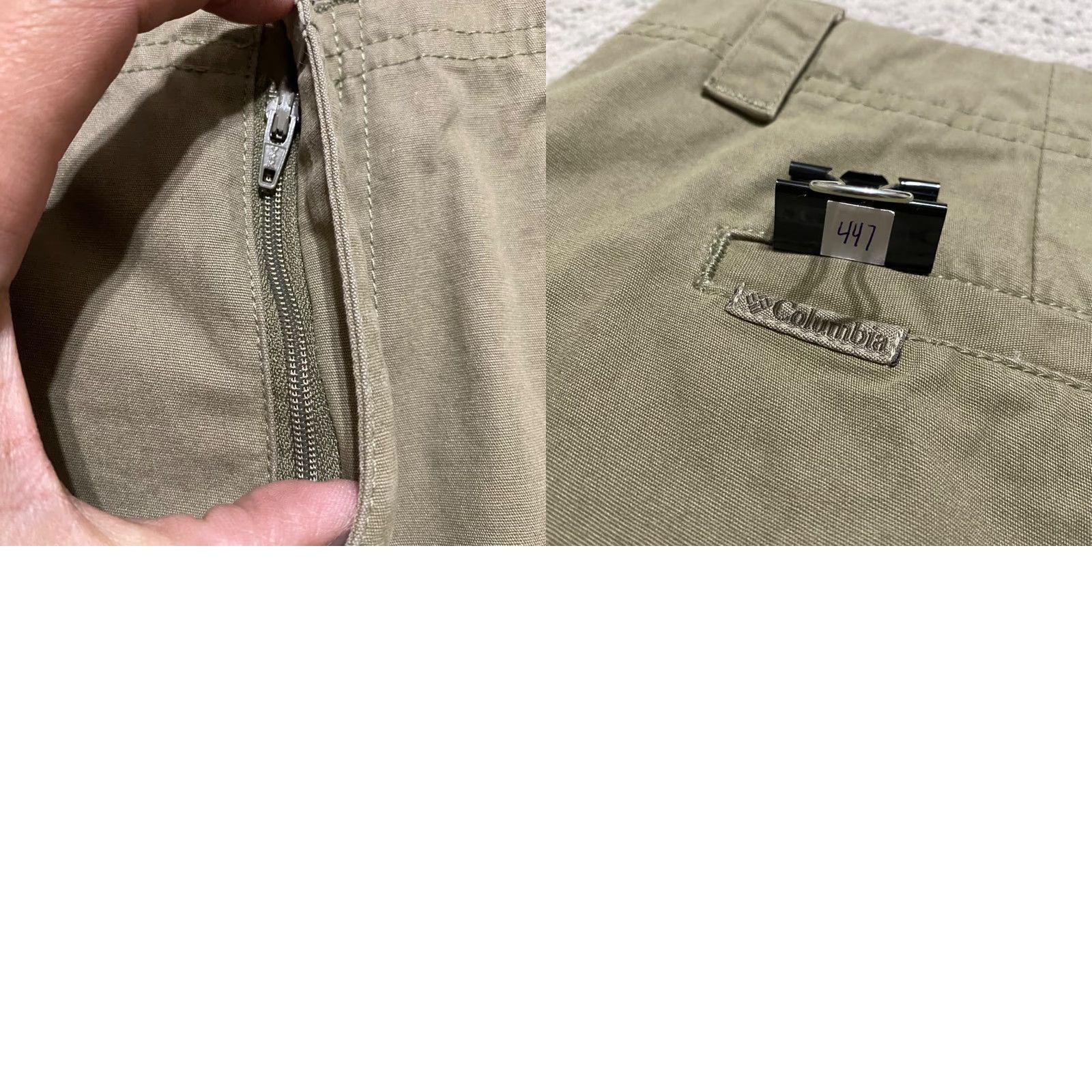 Vintage Columbia Brown Womens Chino Shirt or Shorts? (rearrangement not applicable) Size 36" / US 14 / IT 50 - 8 Thumbnail