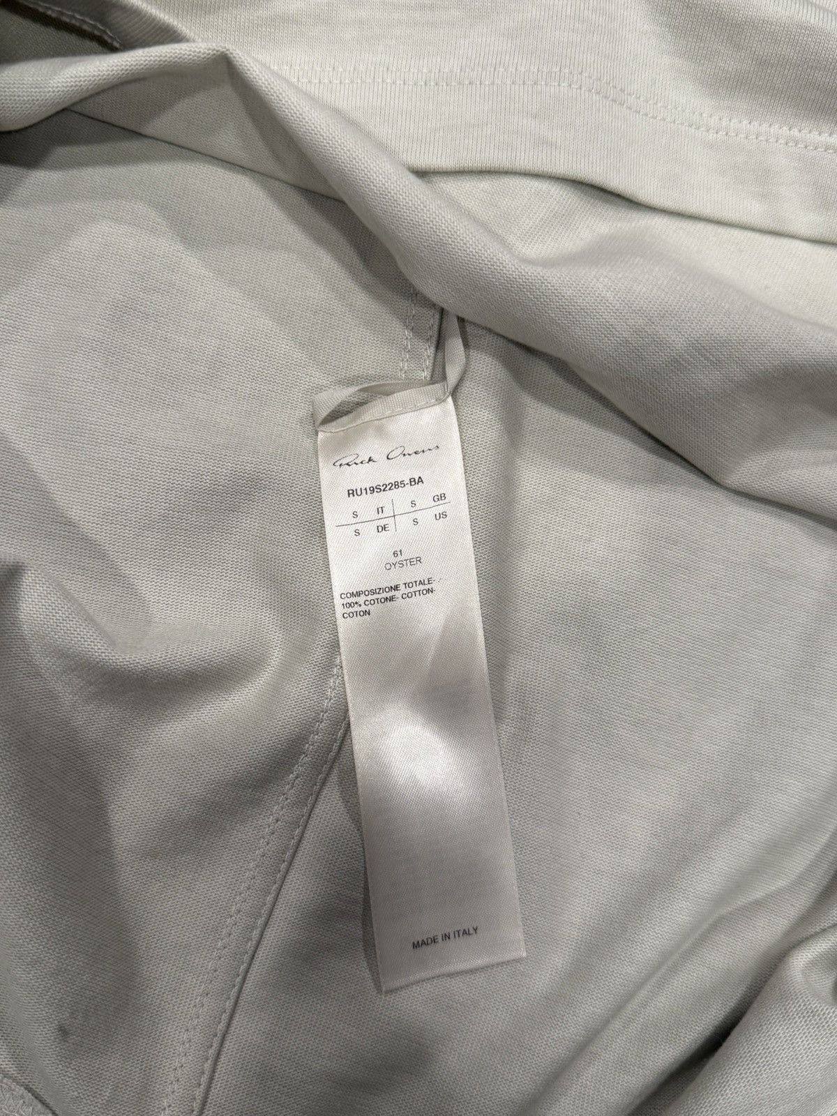 Rick Owens Rick Owens SS19 Babel Drawstring Hoodie Size US S / EU 44-46 / 1 - 5 Thumbnail