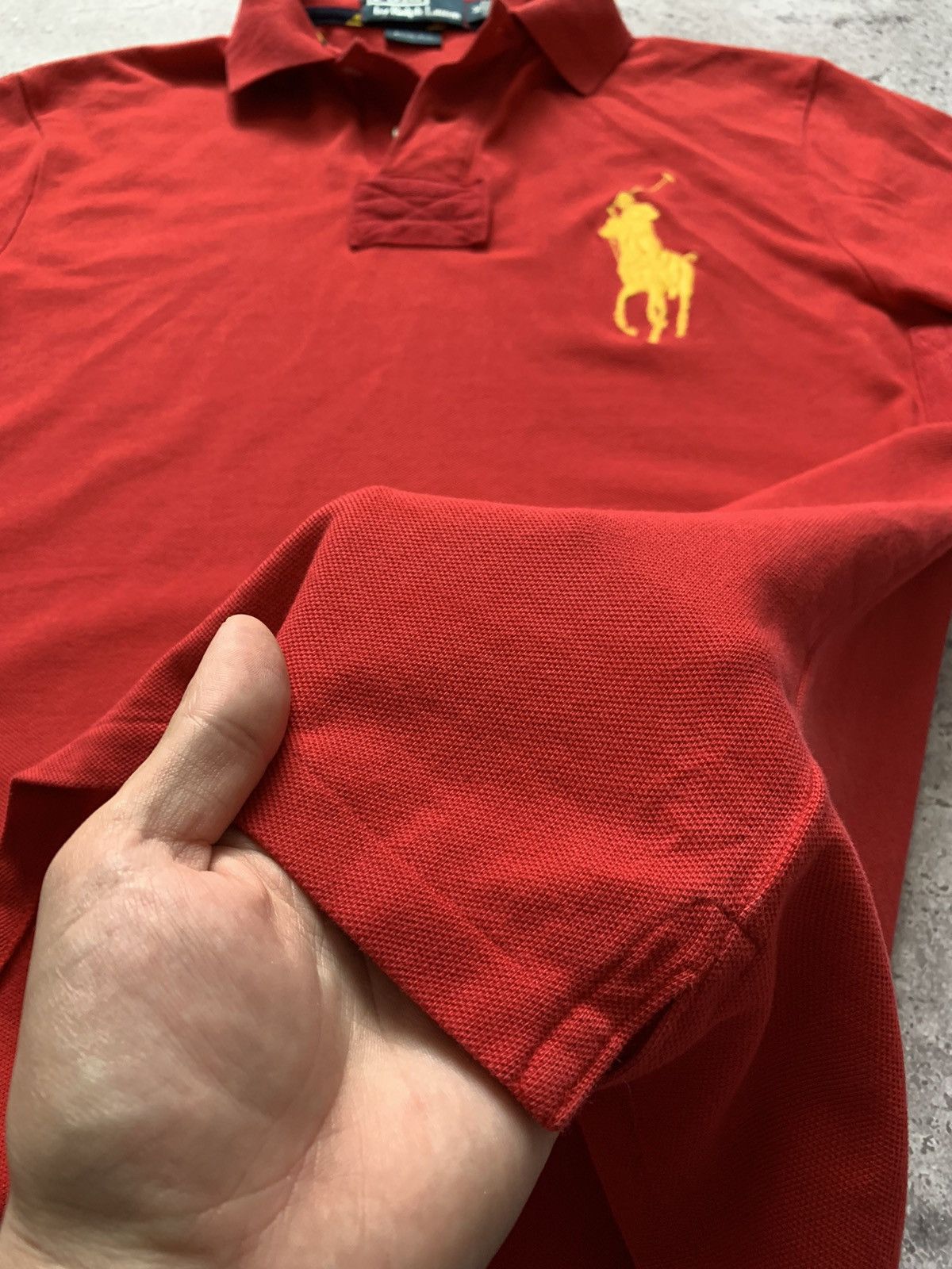 Polo Ralph Lauren × Vintage Vintage Polo Ralph Lauren Big Pony #3 Rugby Shirt 90’s Size US M / EU 48-50 / 2 - 5 Thumbnail