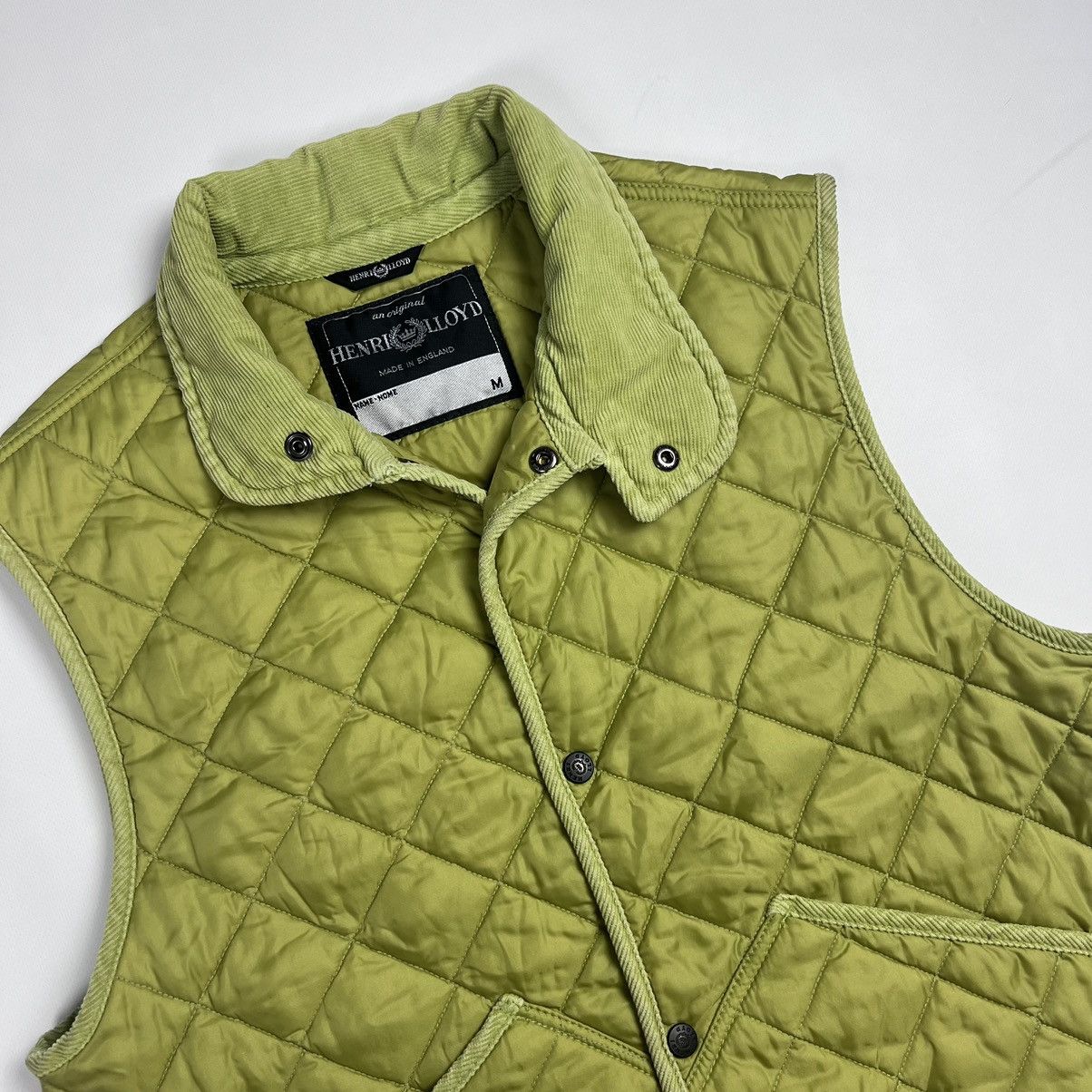 Henri Lloyd × Vintage Vintage 90s Henri Lloyd quilted vest Size US M / EU 48-50 / 2 - 3 Thumbnail