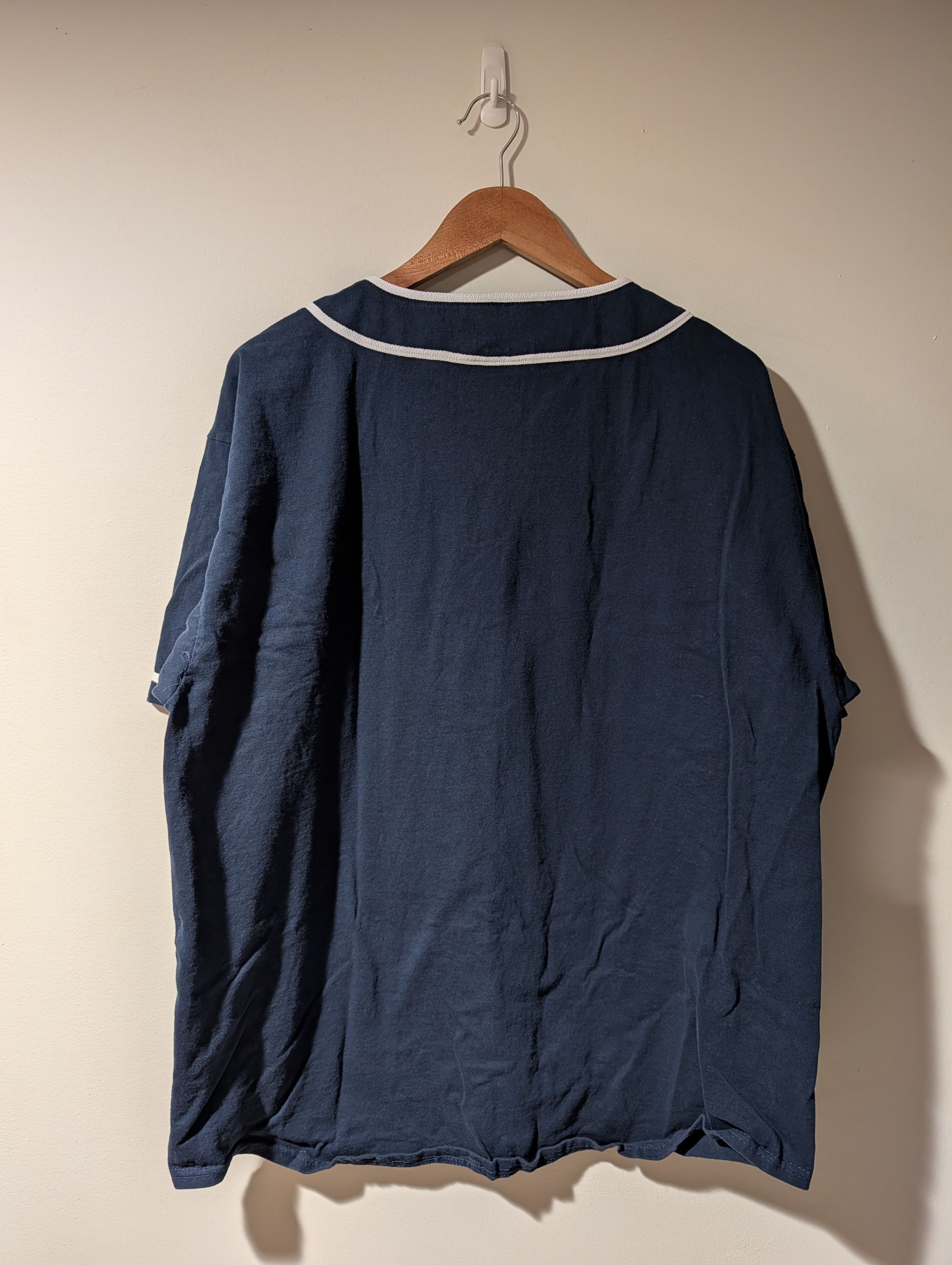 NCAA Vintage 90s Penn State Nittany Lion College Baseball Jersey Size US XL / EU 56 / 4 - 4 Thumbnail