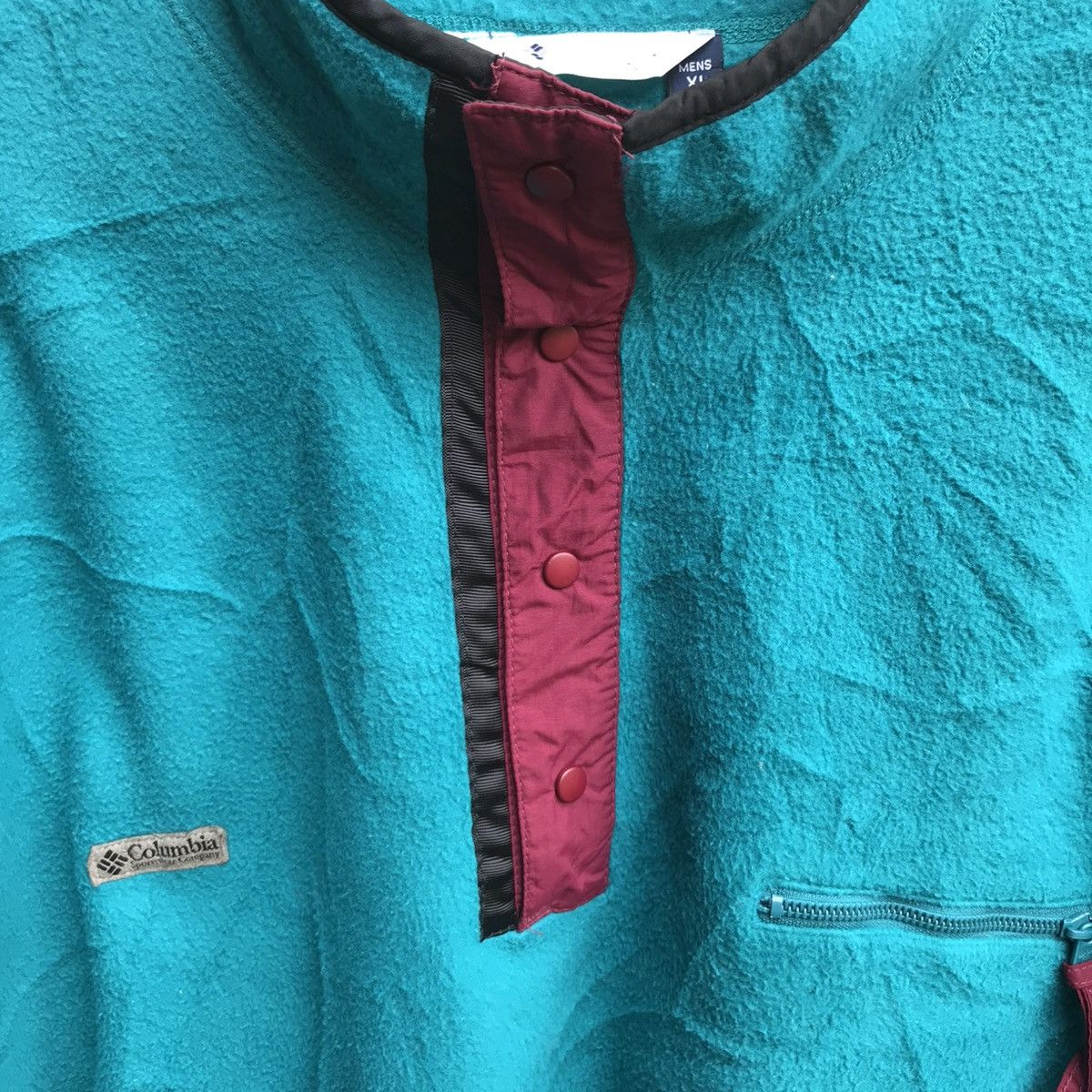 Columbia × Vintage Vintage COLUMBIA fleece snap t Size US XL / EU 56 / 4 - 3 Thumbnail