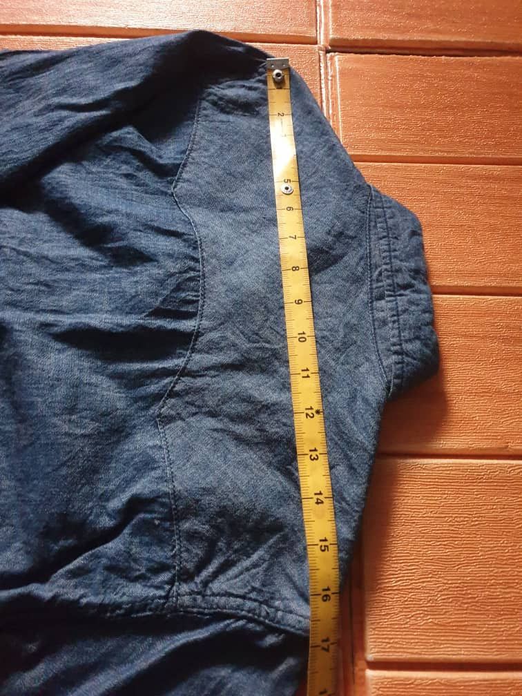 Japanese Brand 💥3 quater Nano univ blue western shirt Size US M / EU 48-50 / 2 - 10 Thumbnail