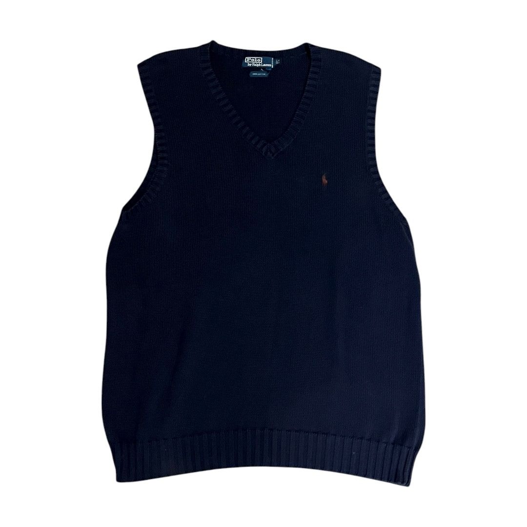 Polo Ralph Lauren VINTAGE Polo Ralph Lauren Golf Knit Vest LARGE TALL Size US L / EU 52-54 / 3 - 1 Thumbnail