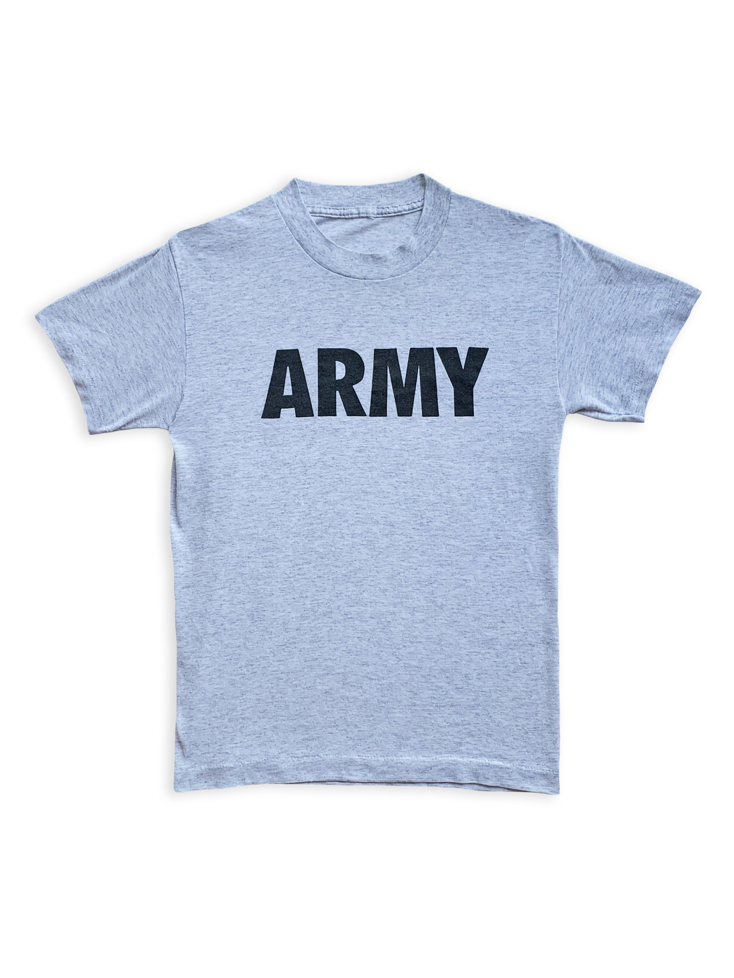 Vintage Vintage 80s 90s ARMY t shirt Single stitch Retro Military US Size US S / EU 44-46 / 1 - 1 Thumbnail