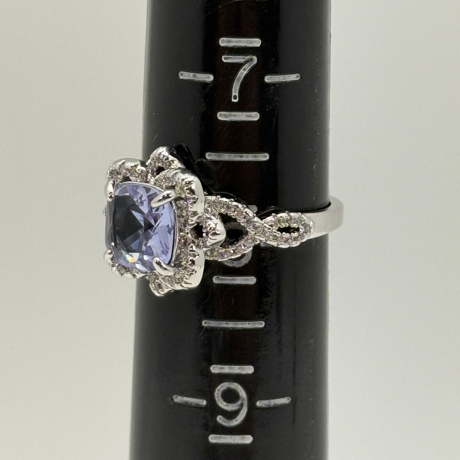 Other Bomb Party Lab Created Light Amethyst Size 8 Ring Size ONE SIZE - 8 Thumbnail