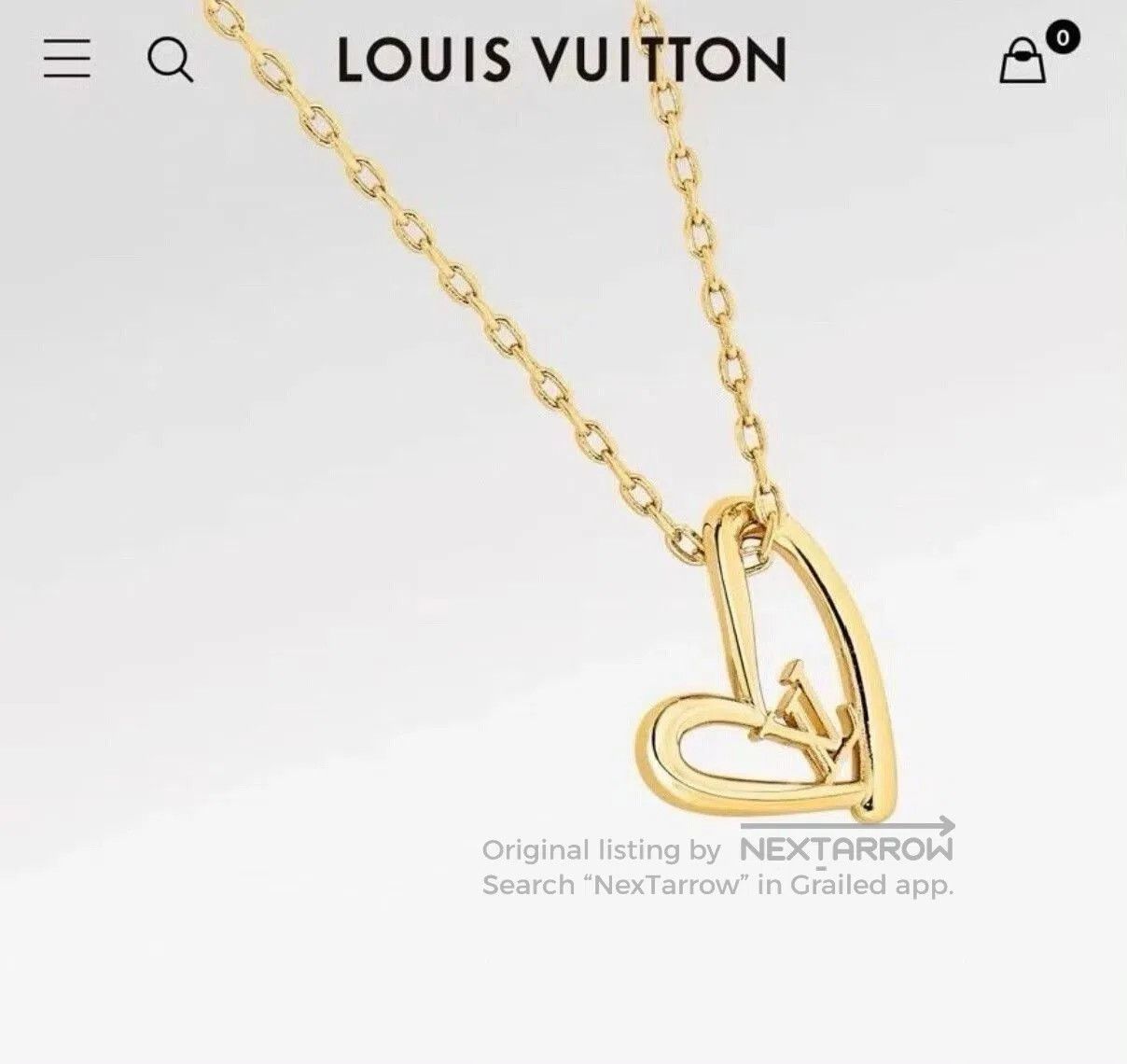 Louis Vuitton Louis Vuitton Authentic Necklace. Size ONE SIZE - 3 Thumbnail