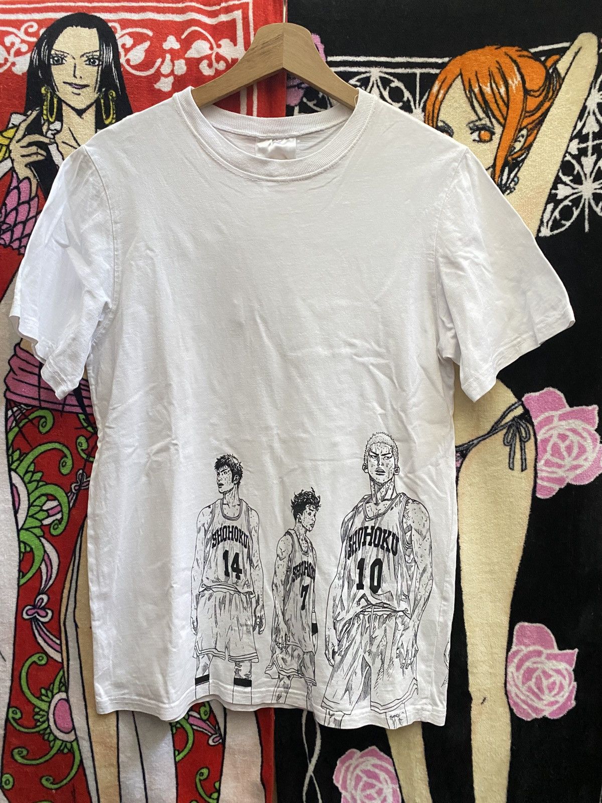 Anime VINTAGE SLAM DUNK SHOHOKU Size US M / EU 48-50 / 2 - 1 Thumbnail