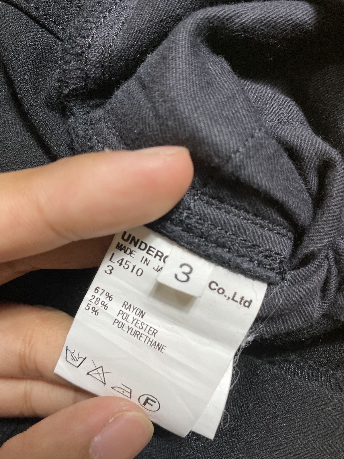 Undercover Undercover - Black Pants Size US 32 / EU 48 - 6 Thumbnail