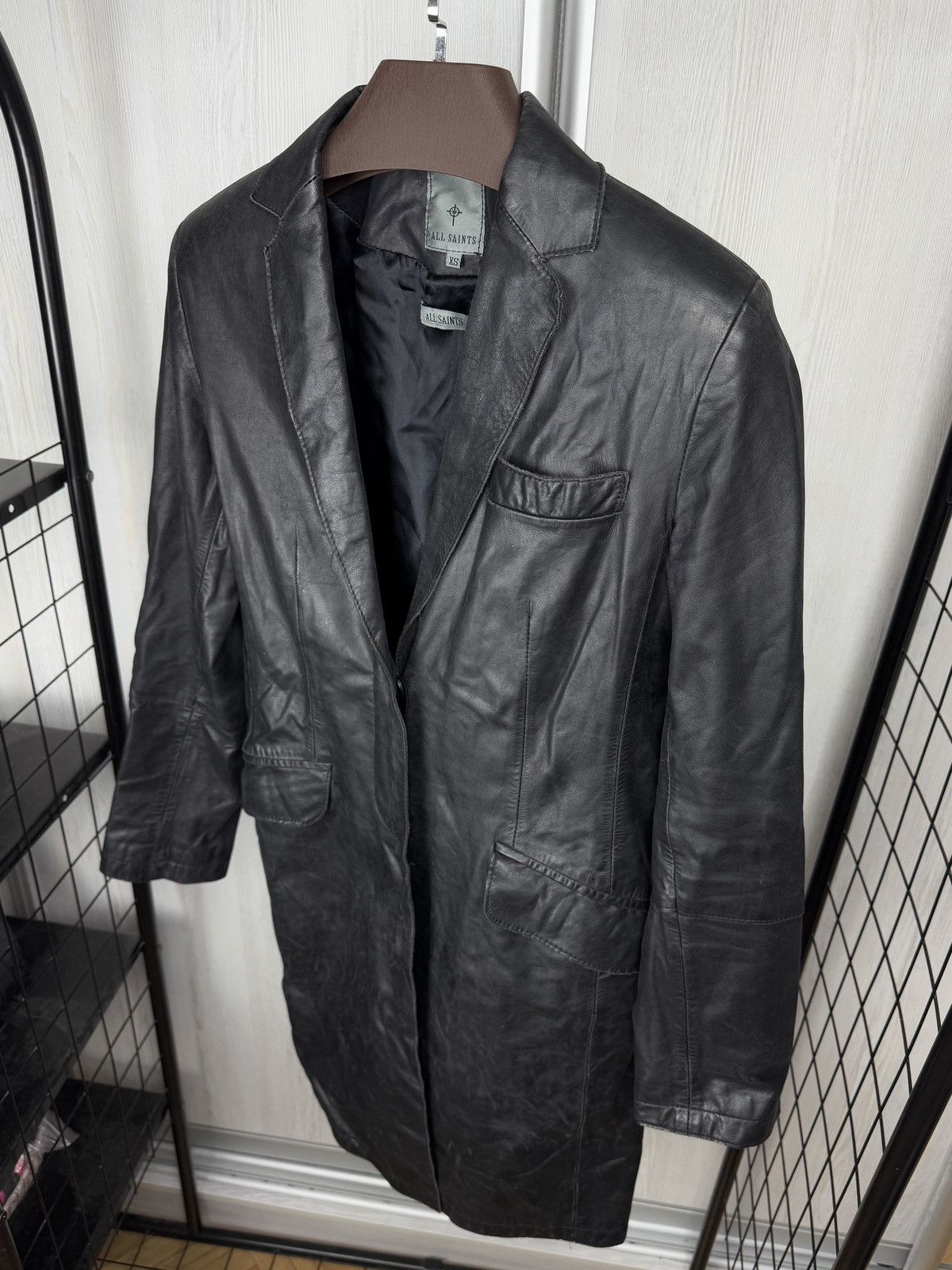 Allsaints Allsaints vintage first collections made in UK leather coat Size XS / US 0-2 / IT 36-38 - 6 Thumbnail