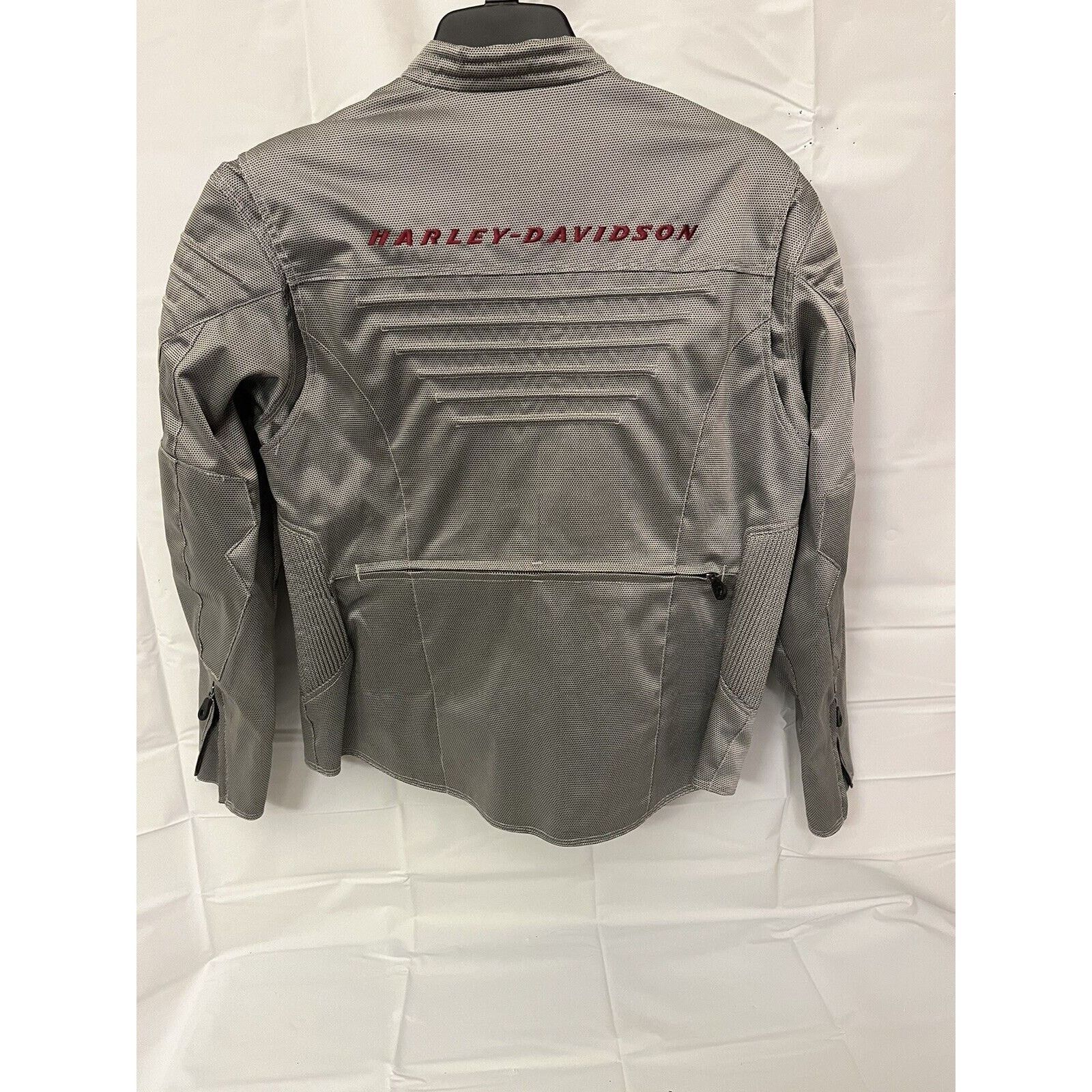 Harley Davidson Harley Davidson Motorcycle Jacket Women’s Extra Large Silver Size XL / US 12-14 / IT 48-50 - 2 Thumbnail