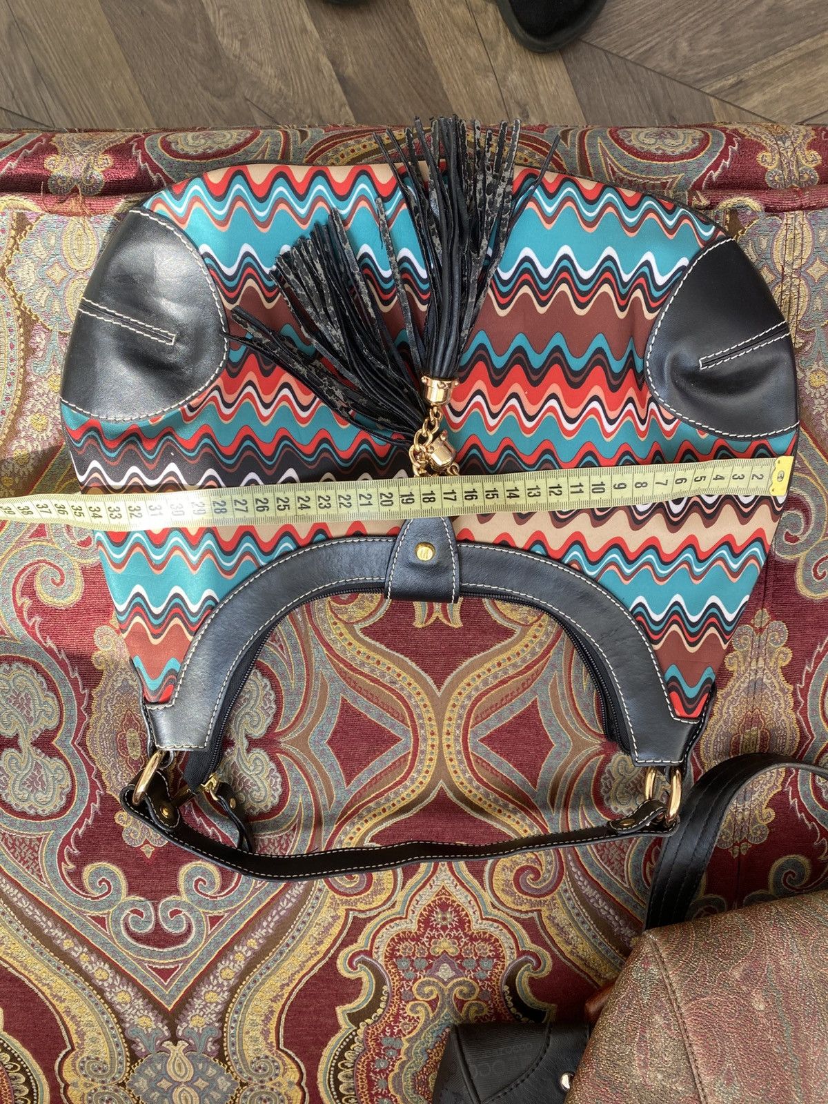 Missoni Vintage Missoni HALF-MOON PRINTED BAG Size ONE SIZE - 10 Thumbnail