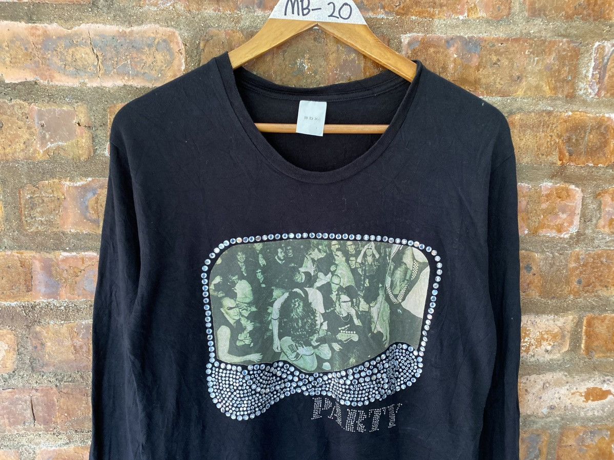 Lad Musician 🔥1990s abx Japan Crystal Stone x punk Party Ls Size US L / EU 52-54 / 3 - 3 Thumbnail