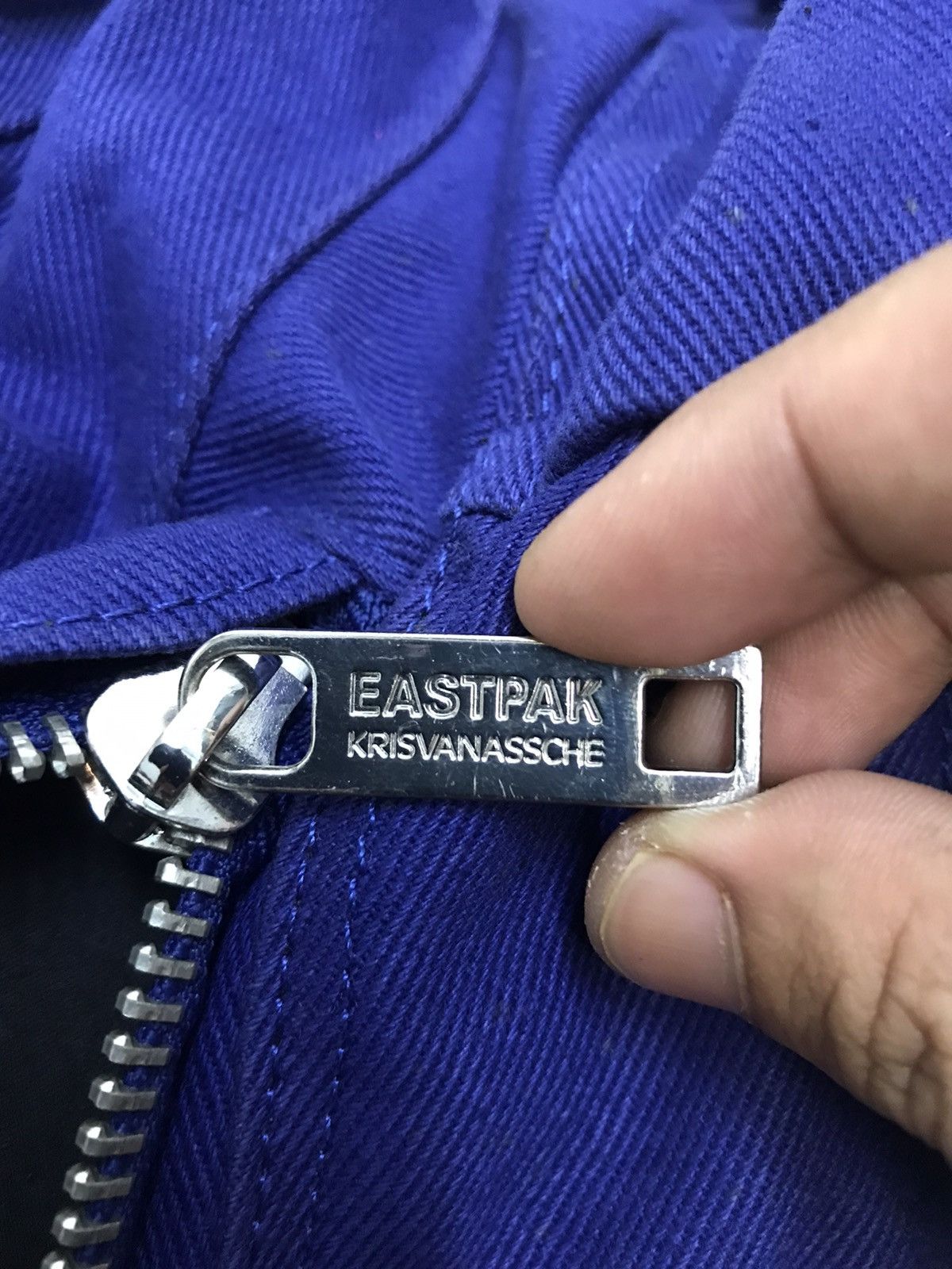 Eastpak × Kris Van Assche Eastpak X krisvanassche Blue/Purple Bagpack Size ONE SIZE - 11 Thumbnail
