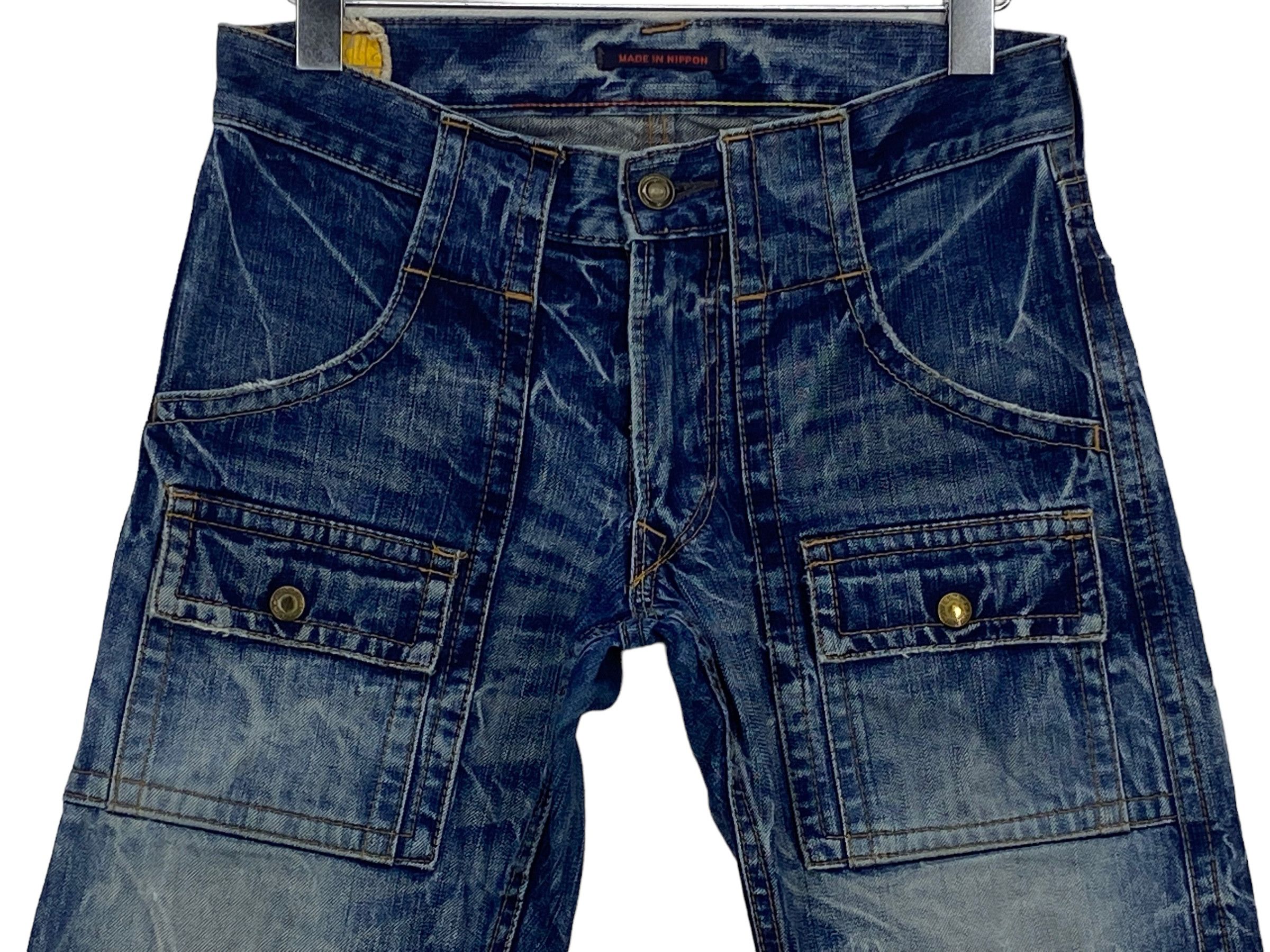 If Six Was Nine × Japanese Brand BlueWay Denim Baker Pocket Japanese Workwear Jeans Size US 29 - 3 Thumbnail