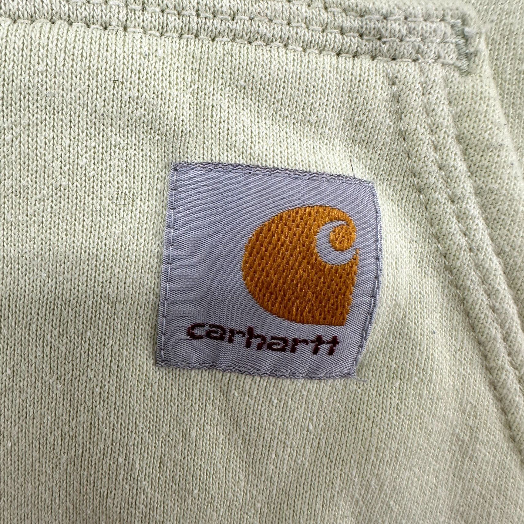 Carhartt Carhartt Hoodie Mens M Green Hoodie Pullover Drawstring Cotton Midweight Logo Fleece Regular Men Size US M / EU 48-50 / 2 - 6 Thumbnail