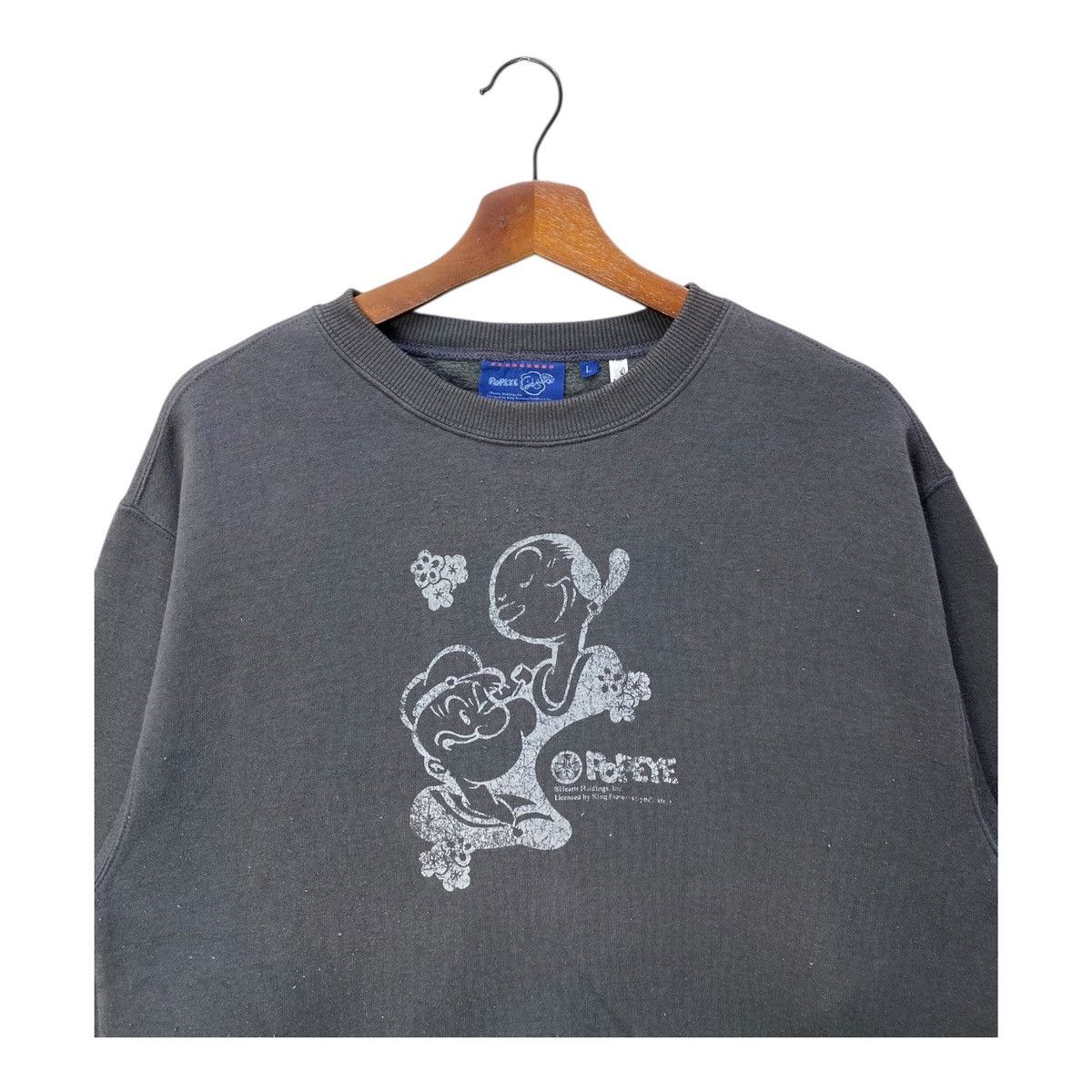 Cartoon Network Cartoon Popeye Sweatshirt Pullover Jumper Crewneck Size L Size US L / EU 52-54 / 3 - 2 Thumbnail