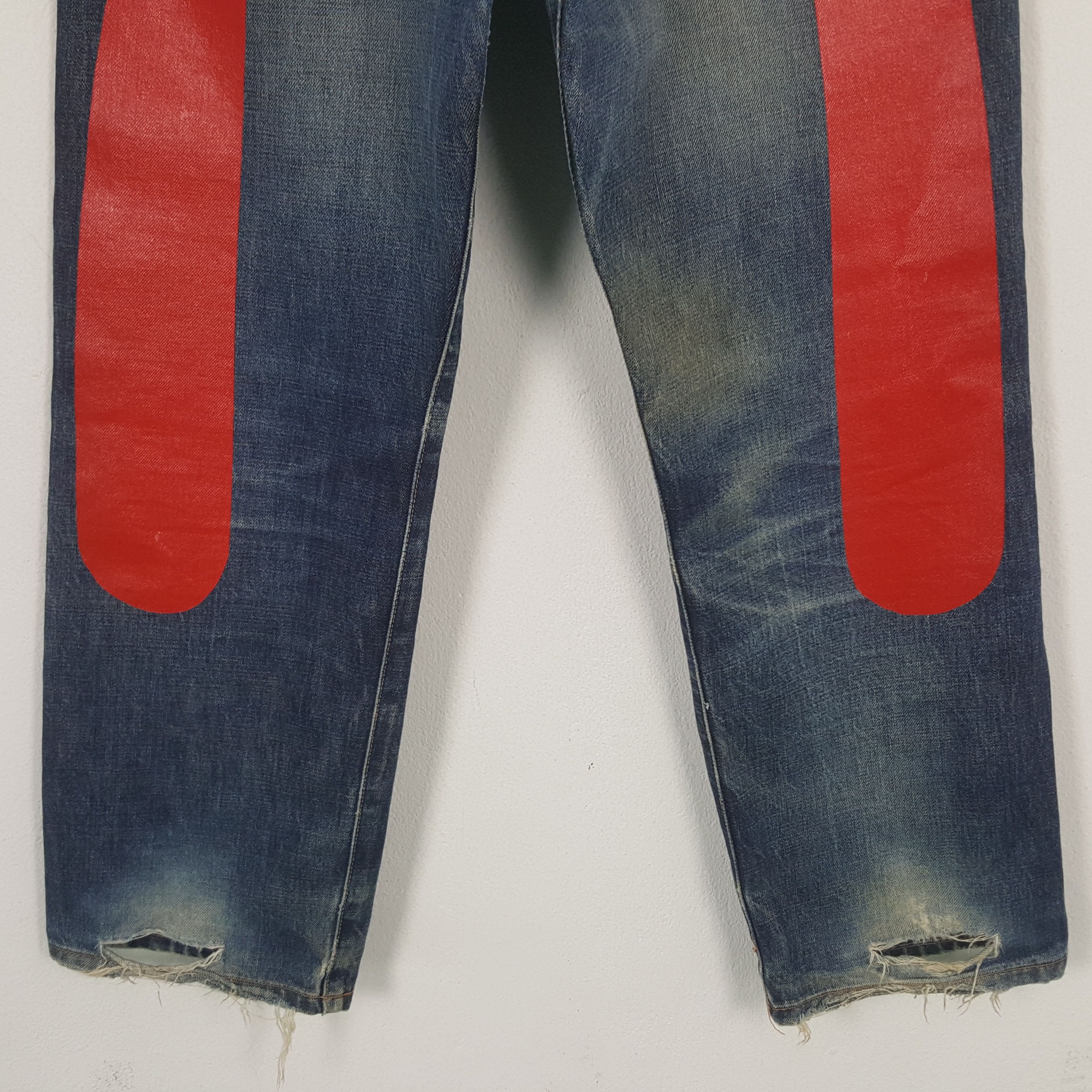Evisu × Japanese Brand × Vintage Vintage Evisu Japanese Selvedge Custom Denim Jeans C280N20 Size US 31 - 3 Thumbnail