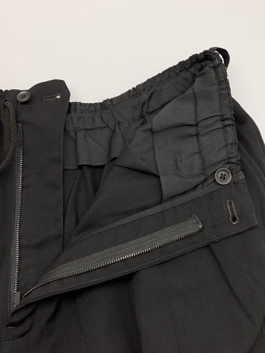 Yohji Yamamoto yohji yamamoto POUR HOMME 2/wool/black/plain Straight pants Size US 30 / EU 46 - 3 Thumbnail
