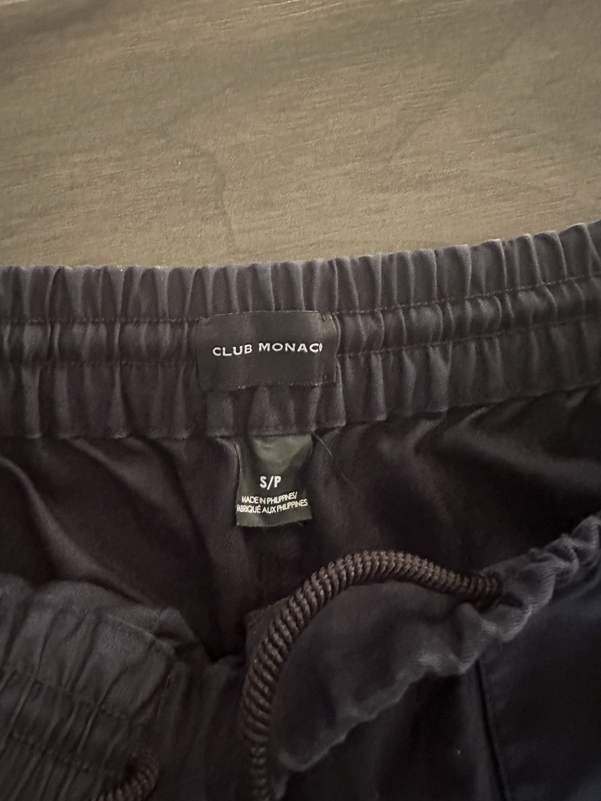 Club Monaco × Vintage Club Monaco Elasticated Waist Navy Pants Size US 30 / EU 46 - 3 Thumbnail