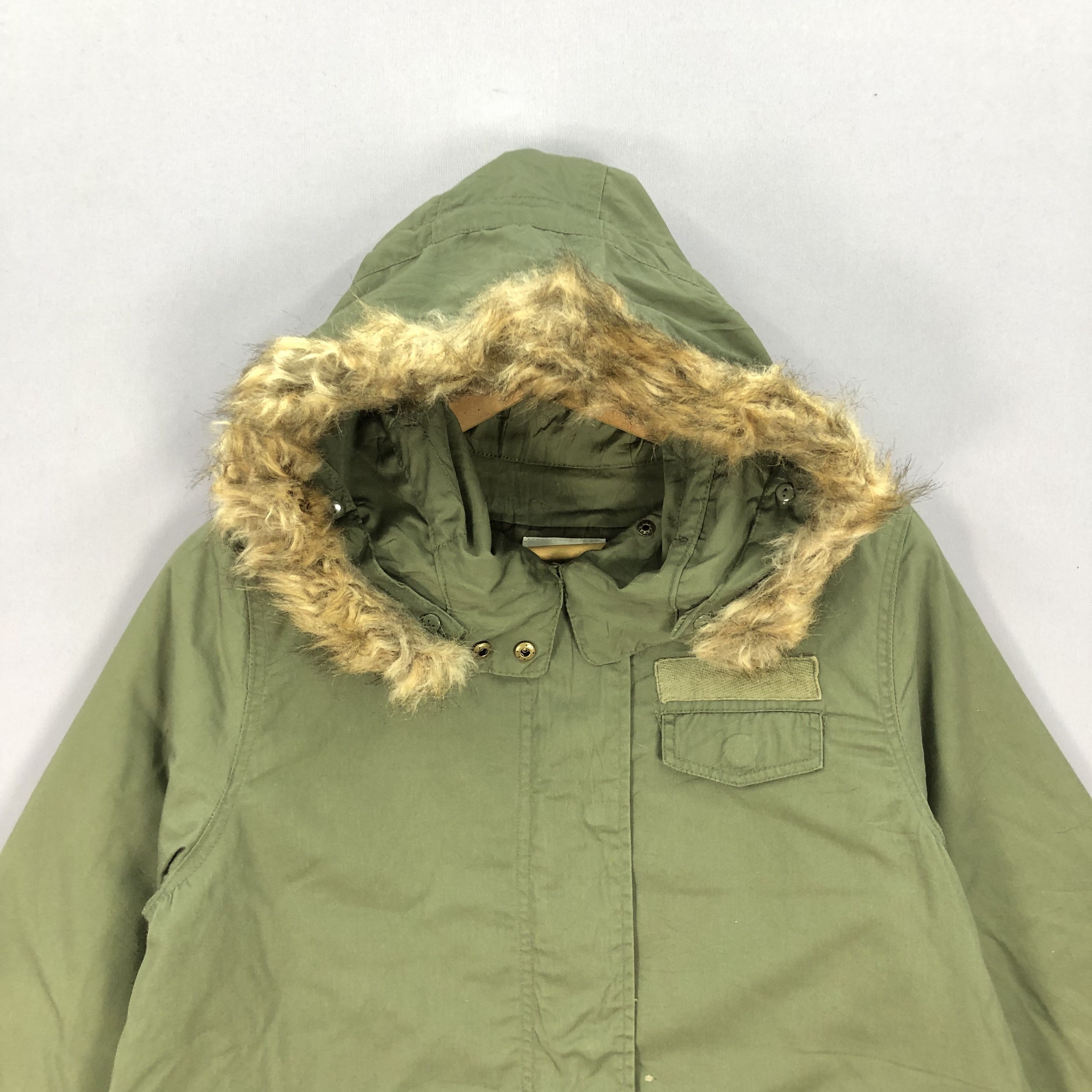 If Six Was Nine Vintage Hyphen World Japanese Fur Mod Parka Jacket Size US S / EU 44-46 / 1 - 5 Thumbnail