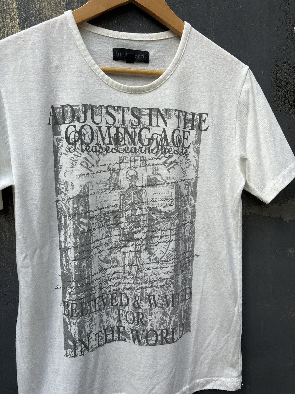 In The Attic RARE! Japanese Brand In The Attic Skull Design Size US M / EU 48-50 / 2 - 1 Thumbnail
