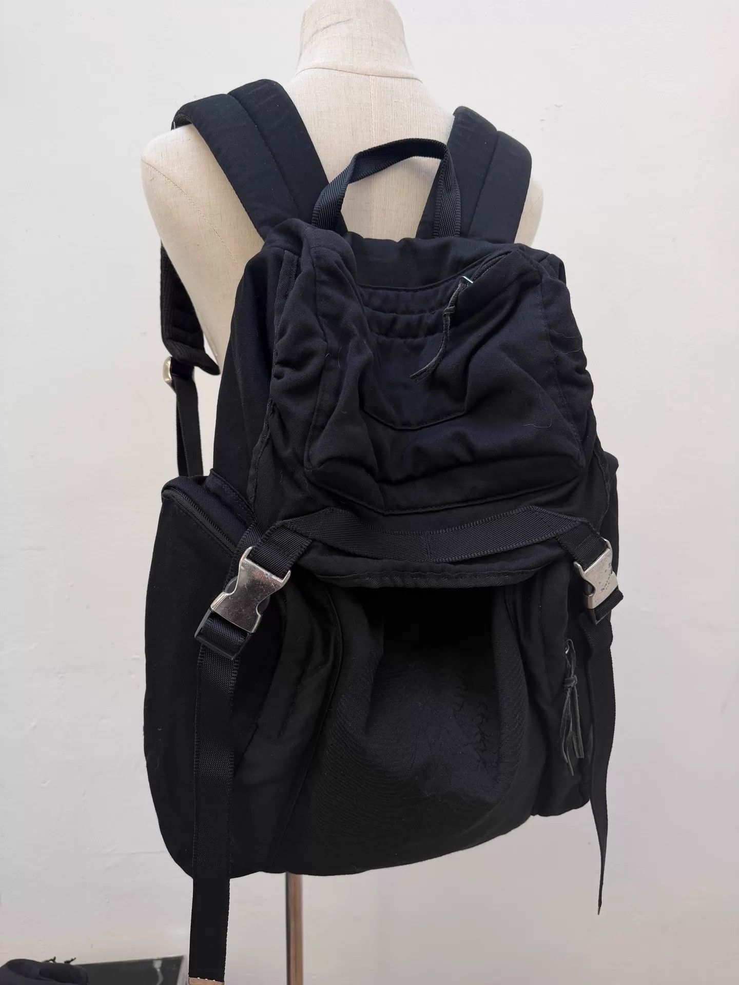 Undercover UNDERCOVER JD Pulse Prada Wool Backpack Rare & Good Size ONE SIZE - 3 Thumbnail