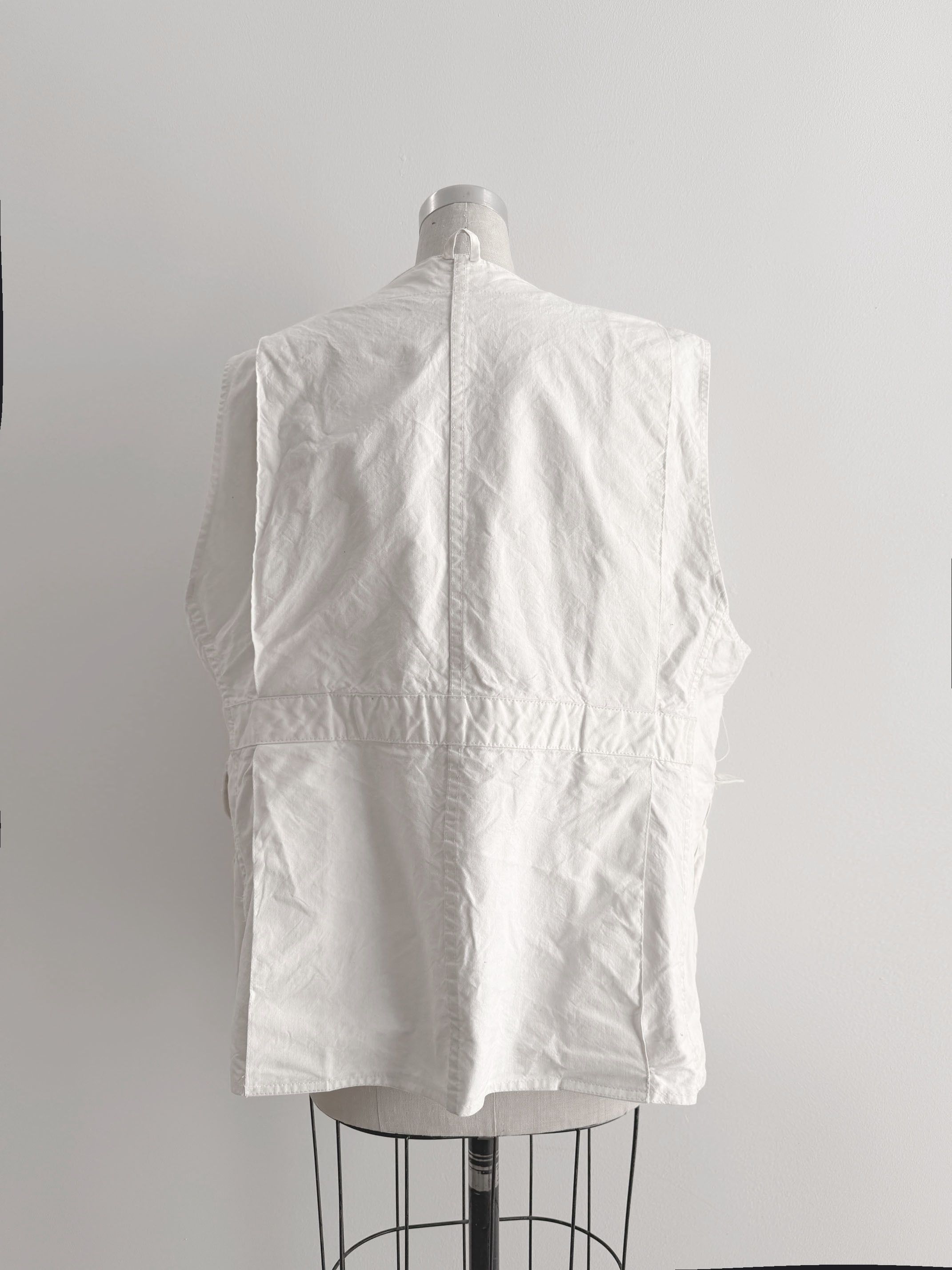Vintage 90s Vintage Filson Hunter white pocket vest Size US L / EU 52-54 / 3 - 4 Thumbnail
