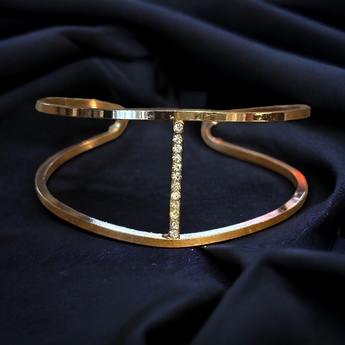 Other Open rhinestone cuff bracelet Size ONE SIZE - 1 Thumbnail