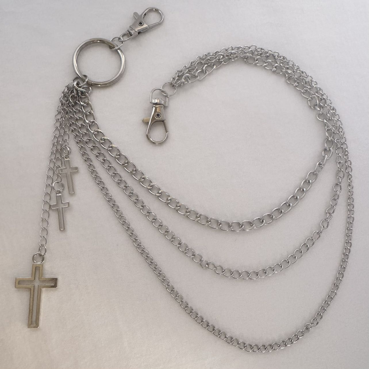 Other Cross Pants Chain for Men Women,Jeans Chain,Keys Chain Size ONE SIZE - 5 Thumbnail