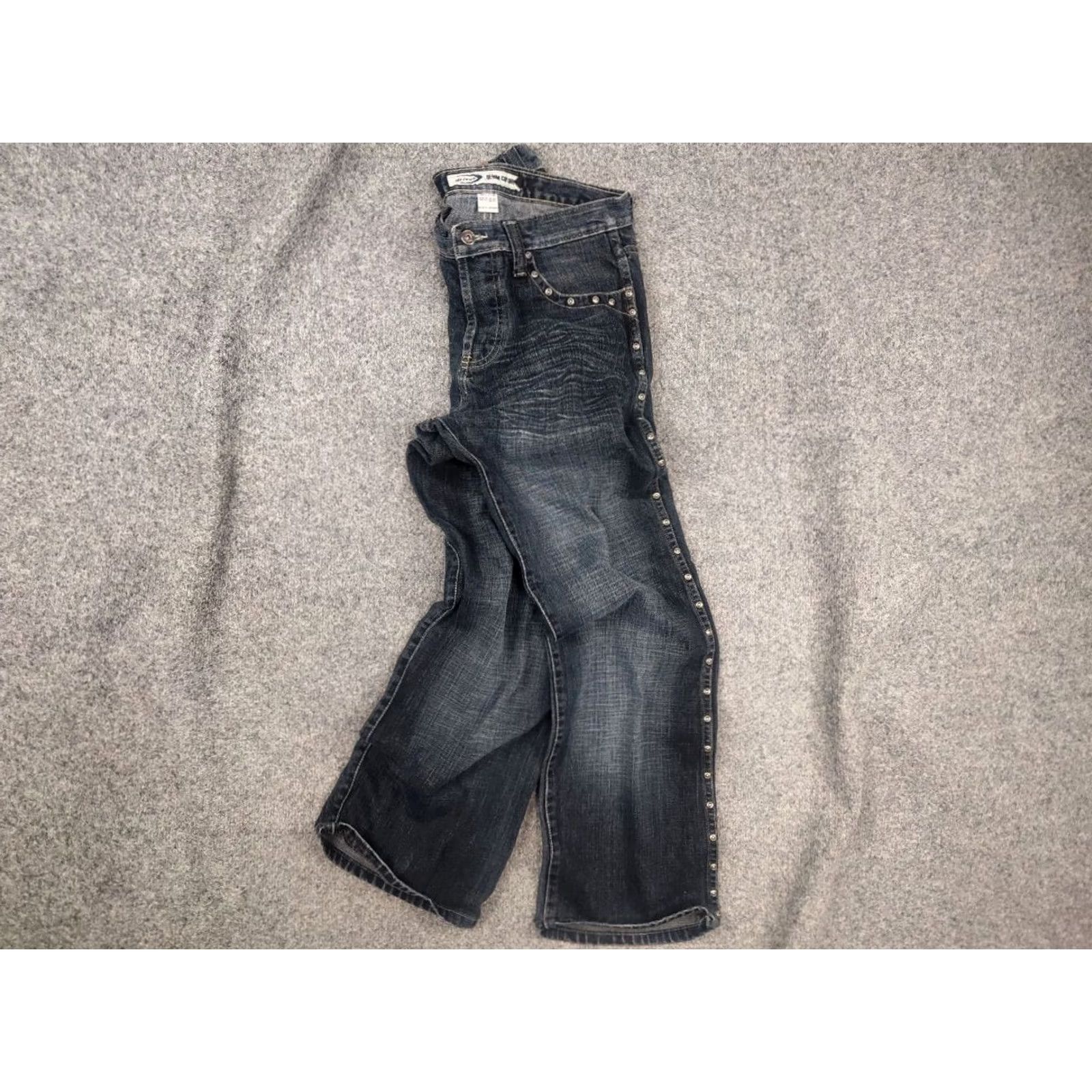 Vintage Vintage Le Grand Bleu Denim Jeans - Blue 32x29 Baggy 90s Grunge Y2K Vintage Japan Metal Eyelets 5-Pocket Rise Mid Relaxed Size US 32 / EU 48 - 2 Thumbnail