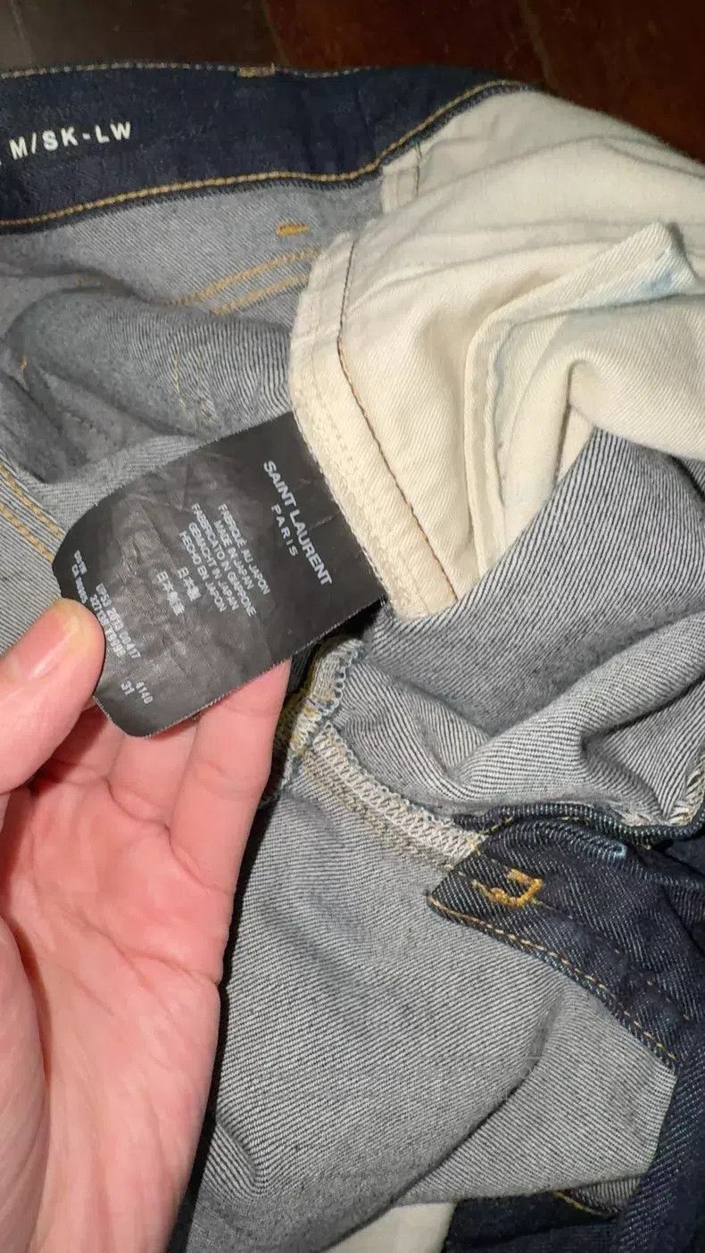 Saint Laurent Paris Saint Laurent Paris Denim Pants Size US 31 - 6 Thumbnail