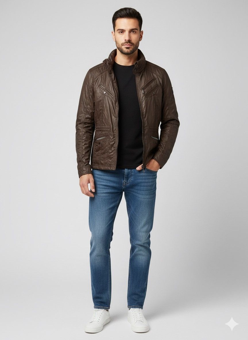 Nicole Club 🔥Nicole Club For Men Zipper Jacket Size US S / EU 44-46 / 1 - 1 Thumbnail