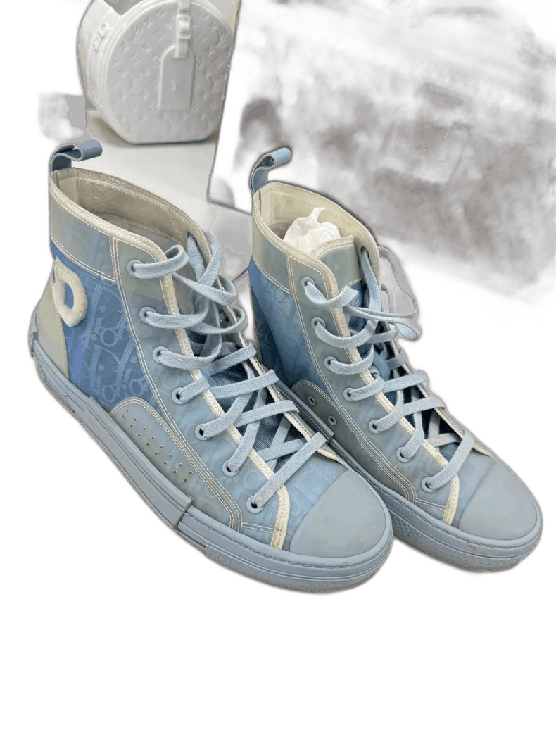 Dior Dior B23 High-Top Sneakers Size 42 Size US 9 / IT 39 - 1 Thumbnail