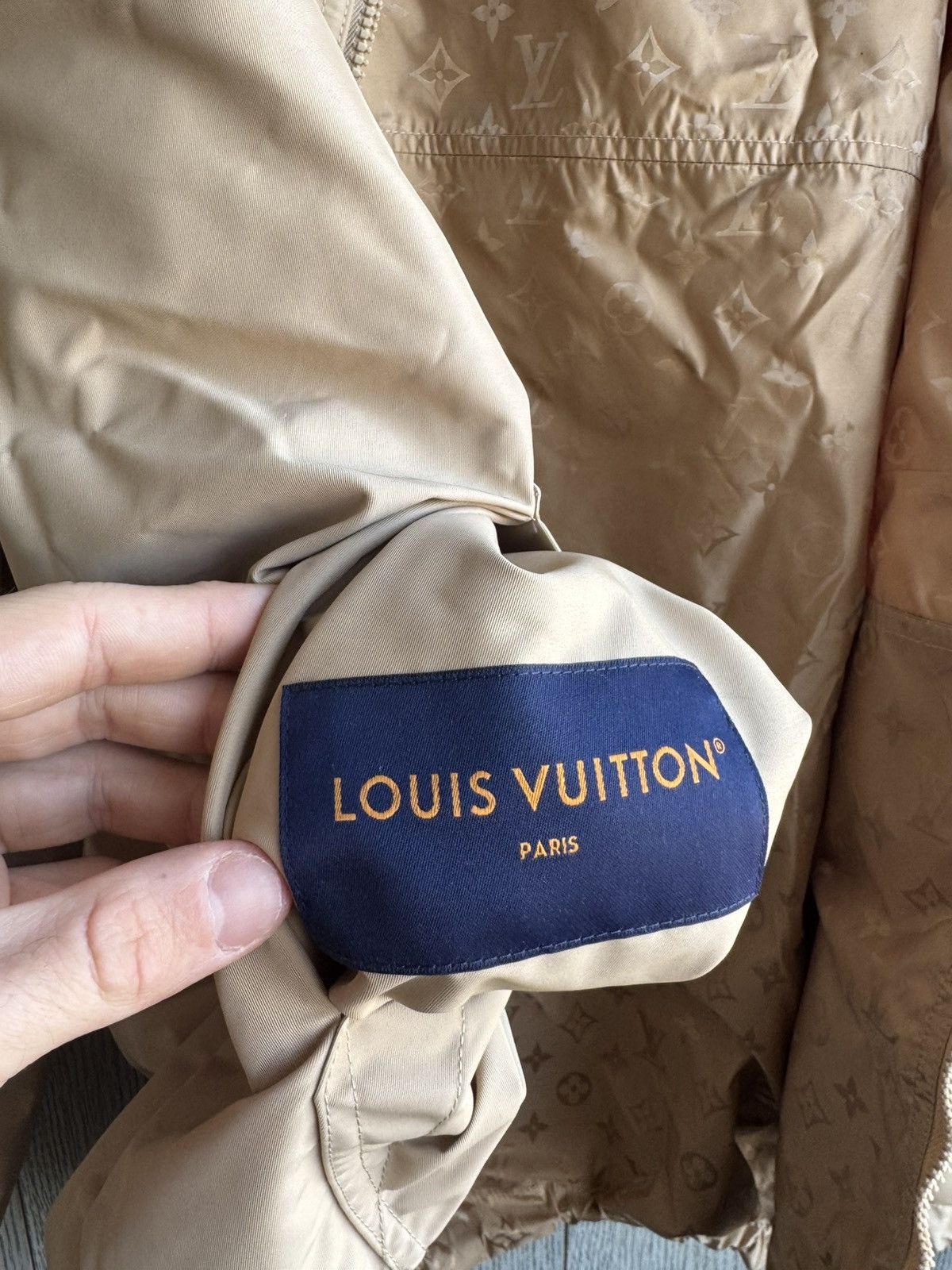 Louis Vuitton LOUIS VUITTON Monogram Reversible Nylon Windbreaker Size US L / EU 52-54 / 3 - 14 Thumbnail
