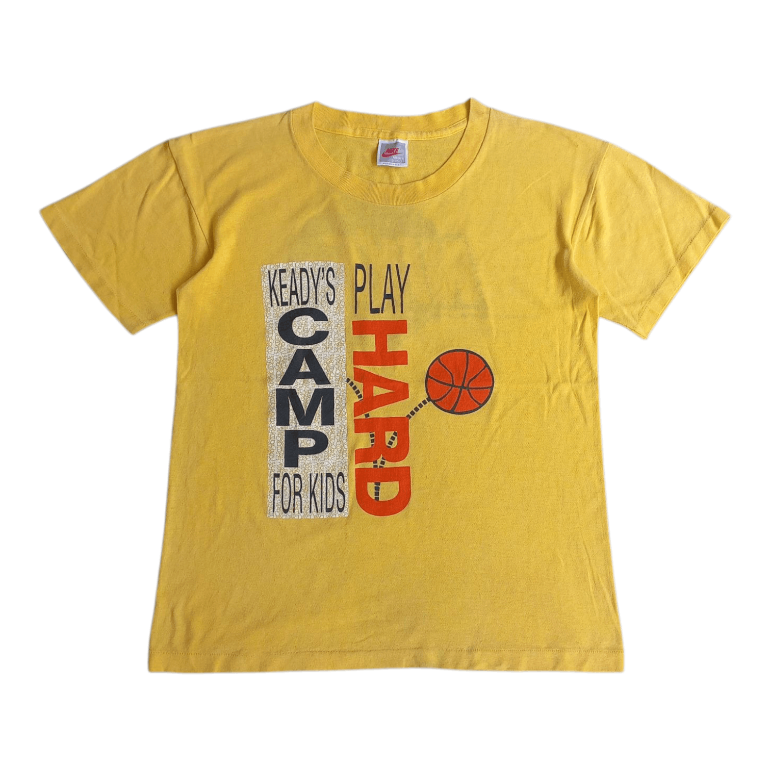 Nike Vintage Nike - Play Hard Basket Ball Short Sleeve Tshirt Size US S / EU 44-46 / 1 - 1 Thumbnail