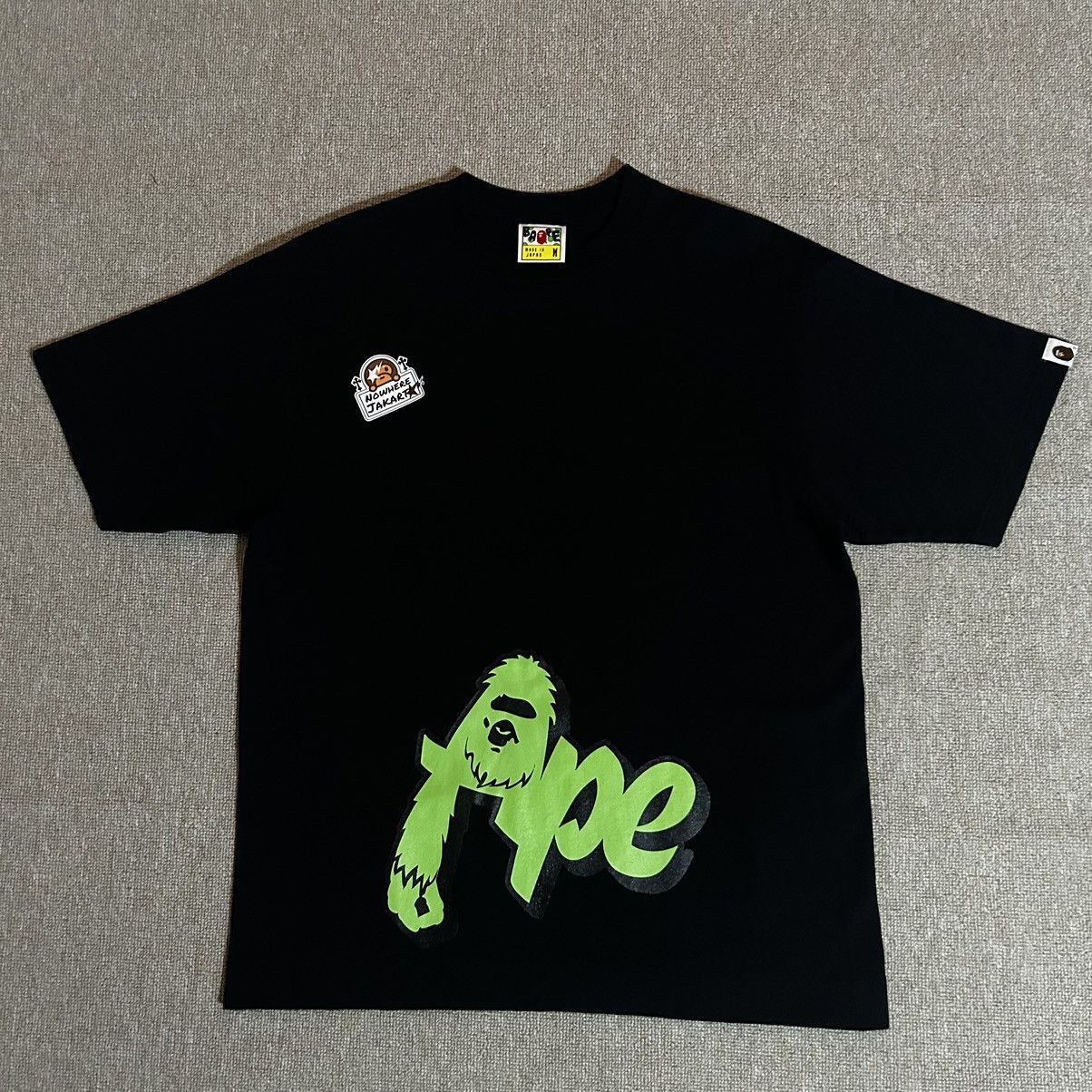 Bape T Shirt Olive | Grailed