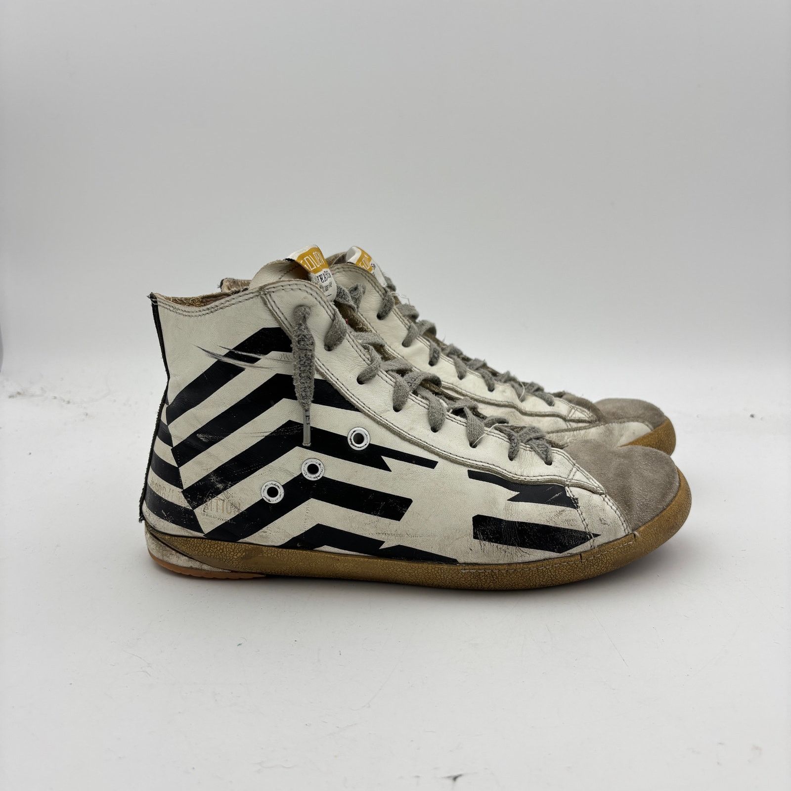 Golden Goose Golden Goose Francy Hi Top Skate Sneakers Men's 41 US 8 Size US 8 / EU 41 - 3 Thumbnail