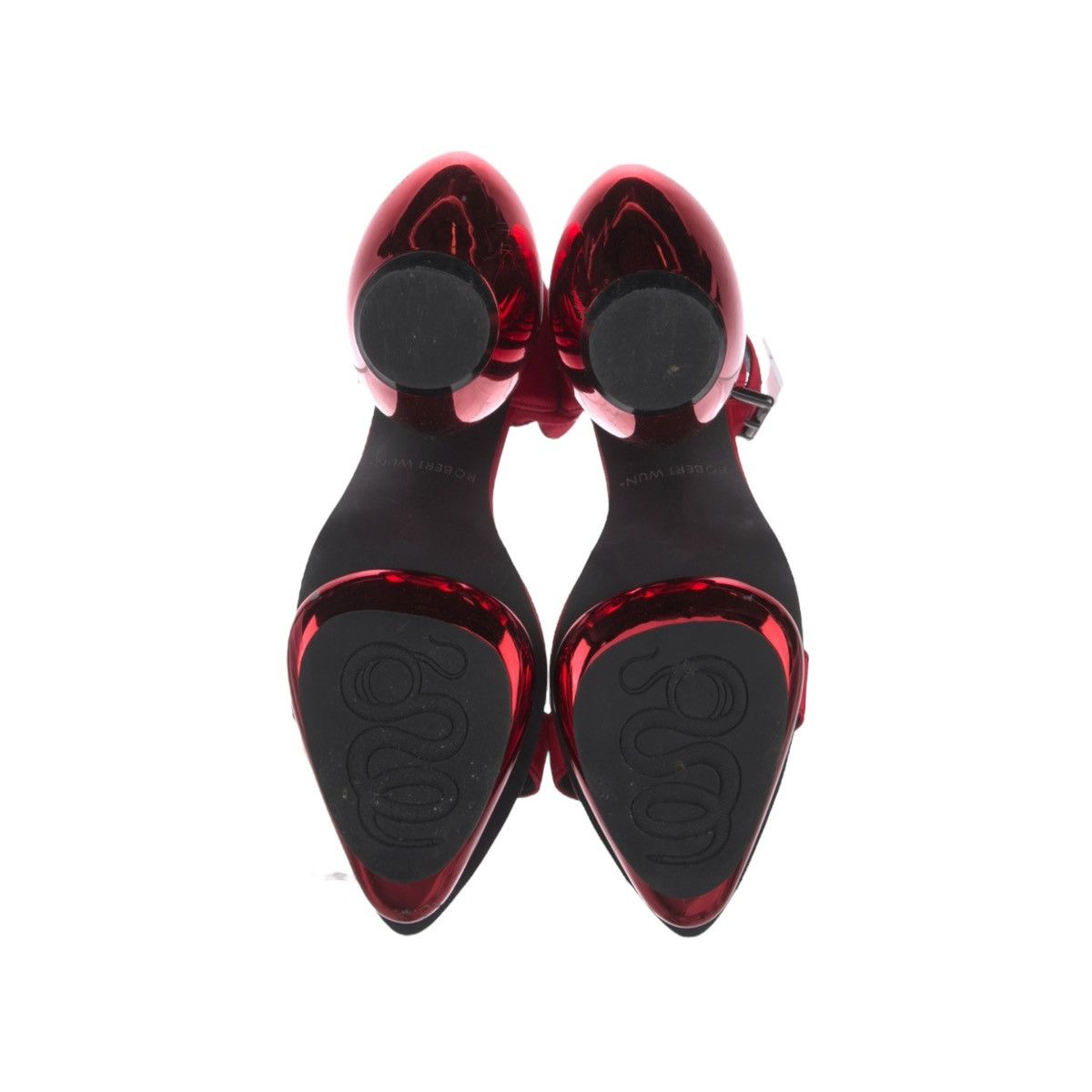 Robert Wun Abstract balloon platform heel Size US 7 / IT 37 - 5 Thumbnail