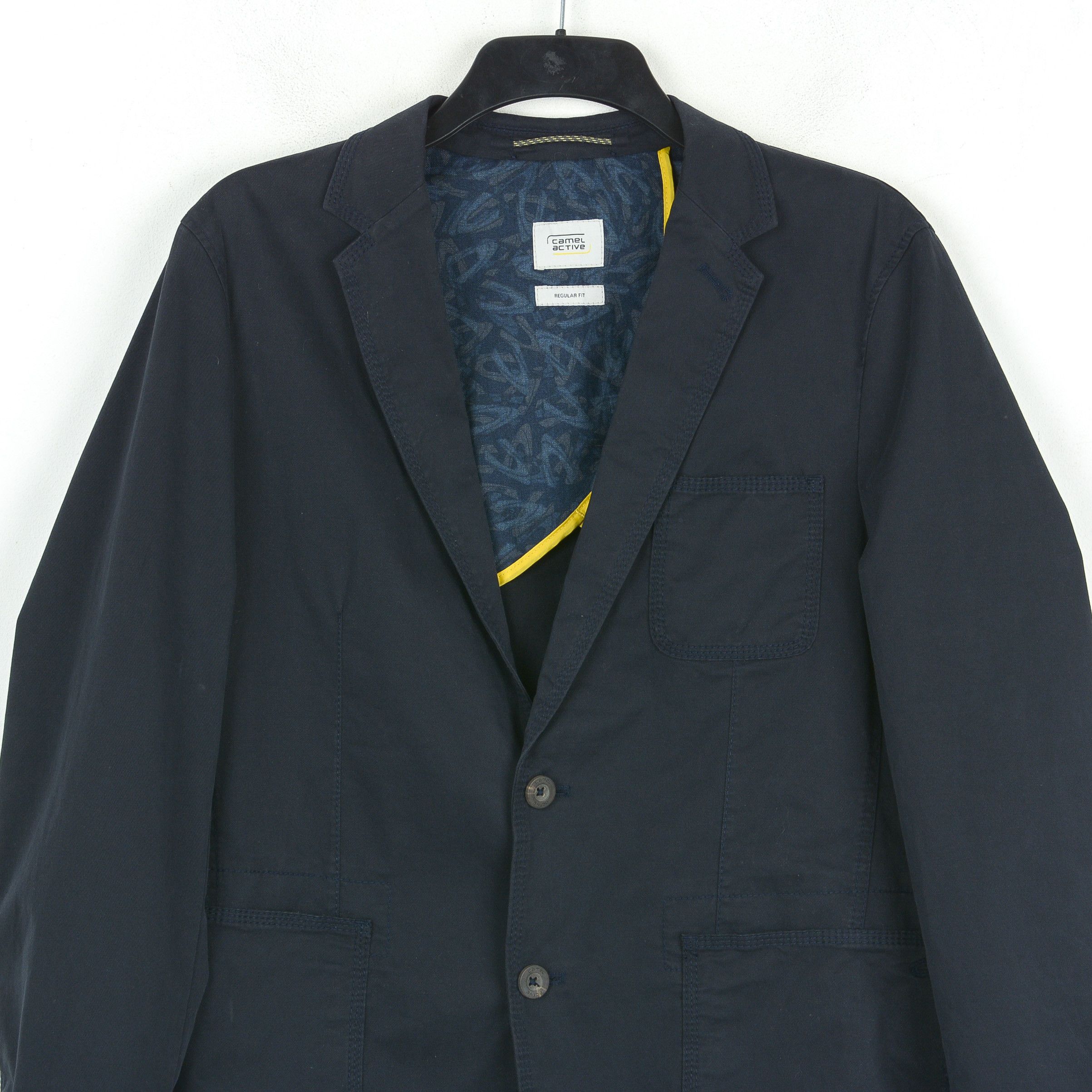 Camel × camel active Sakko Men UK 38 US Blazer Jacket Suit Coat Sport S Regular Size 38R - 2 Thumbnail