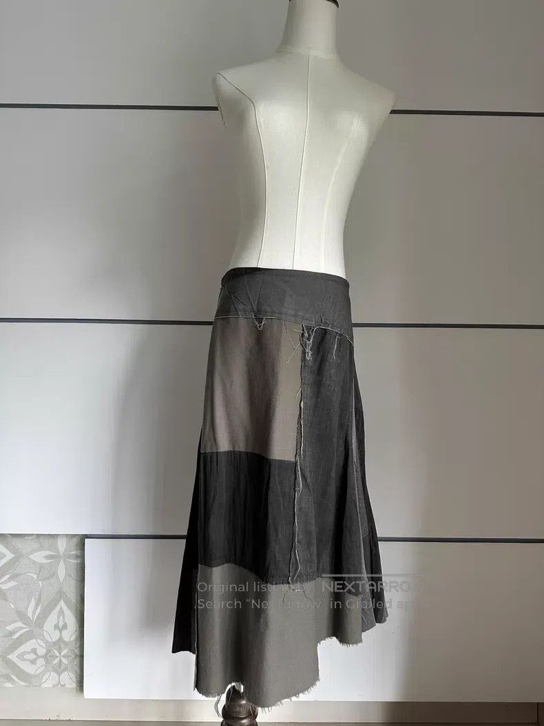Junya Watanabe Junya Watanabe Size S Patchwork Skirt Size 22" - 4 Thumbnail