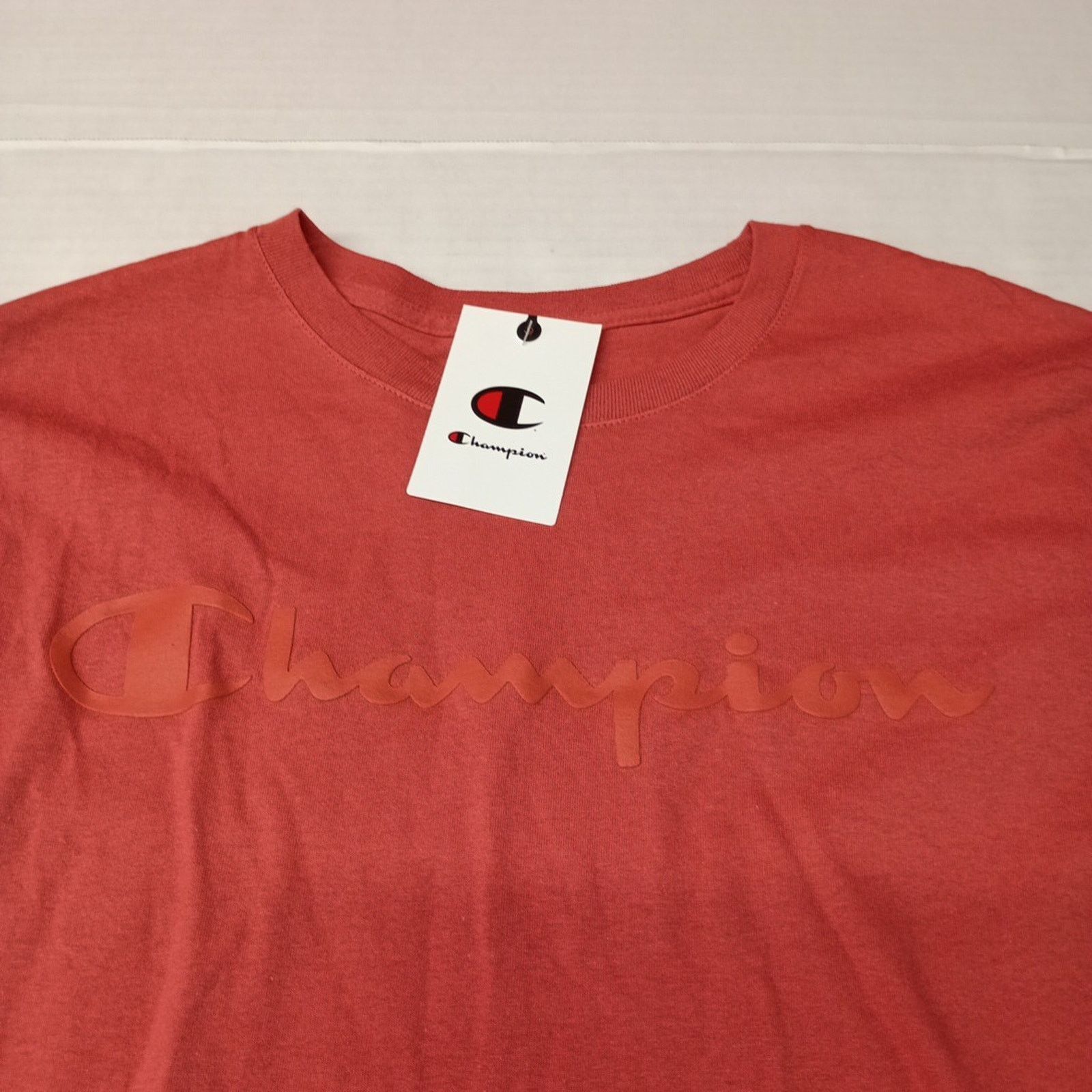 Champion Champion Classic Graphic Tee T-Shirt Men's L Picante Pink Size US L / EU 52-54 / 3 - 2 Thumbnail