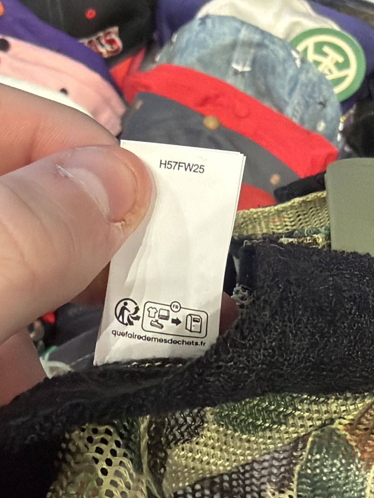 Supreme Supreme Contrast S Mesh Back 6 Panel Hat Size ONE SIZE - 4 Thumbnail