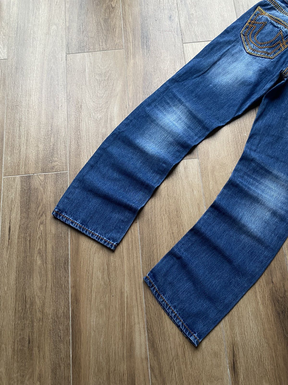 Vintage True Religion Jeans Faded Japanese Avant Garde Y2K