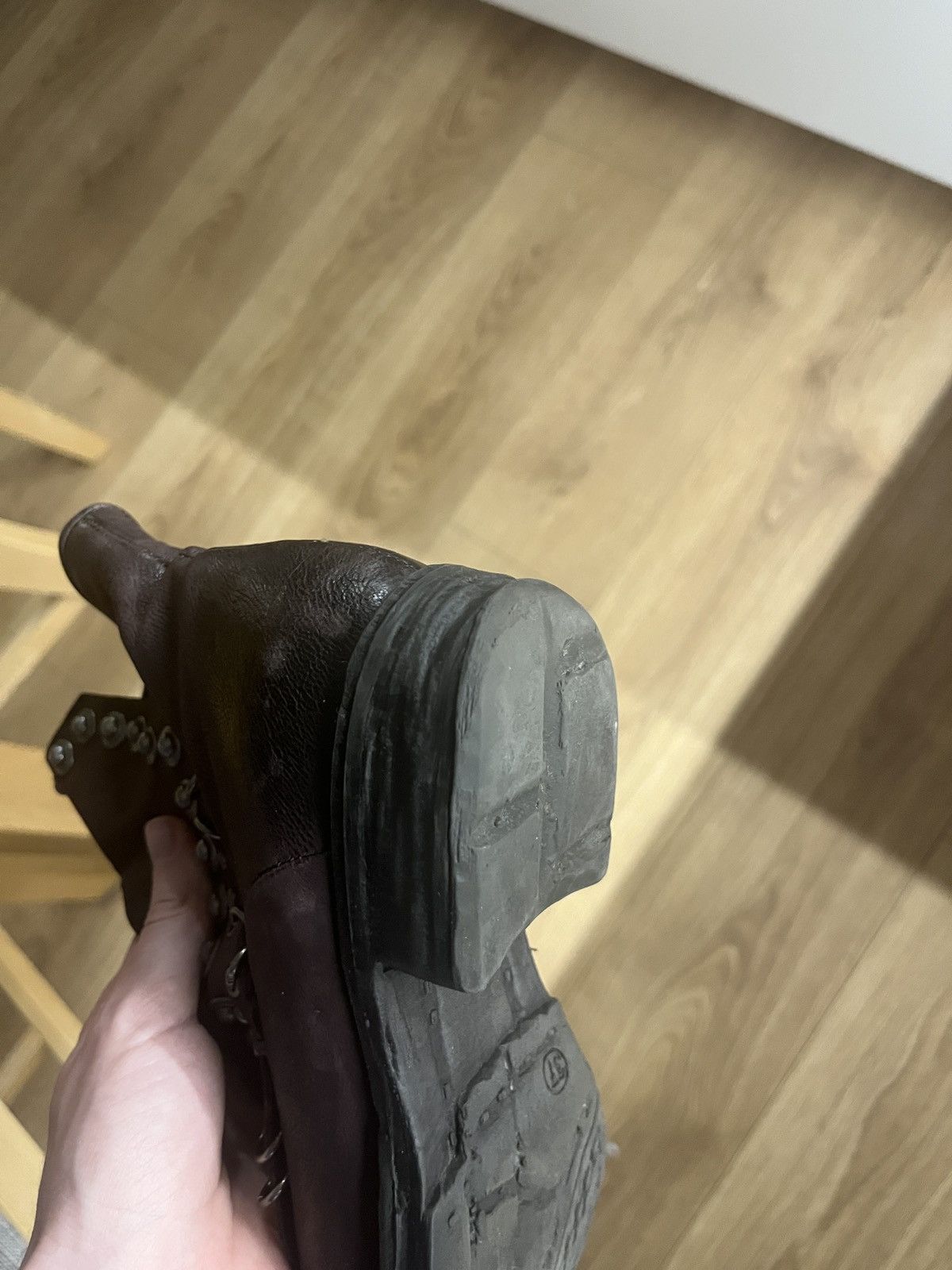 A.S.98 A.S. 98 Airstep Avant-Garde Ankle Zip Heel Biker Boots Shoes Size US 7 / IT 37 - 6 Thumbnail
