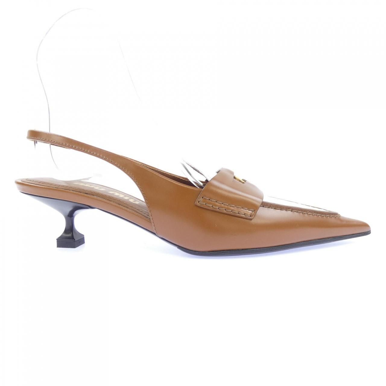 Miu Miu Miu Miu MIU MIU Leather Sandals Leather Shoes DUTY FREE for USA Size ONE SIZE - 1 Thumbnail