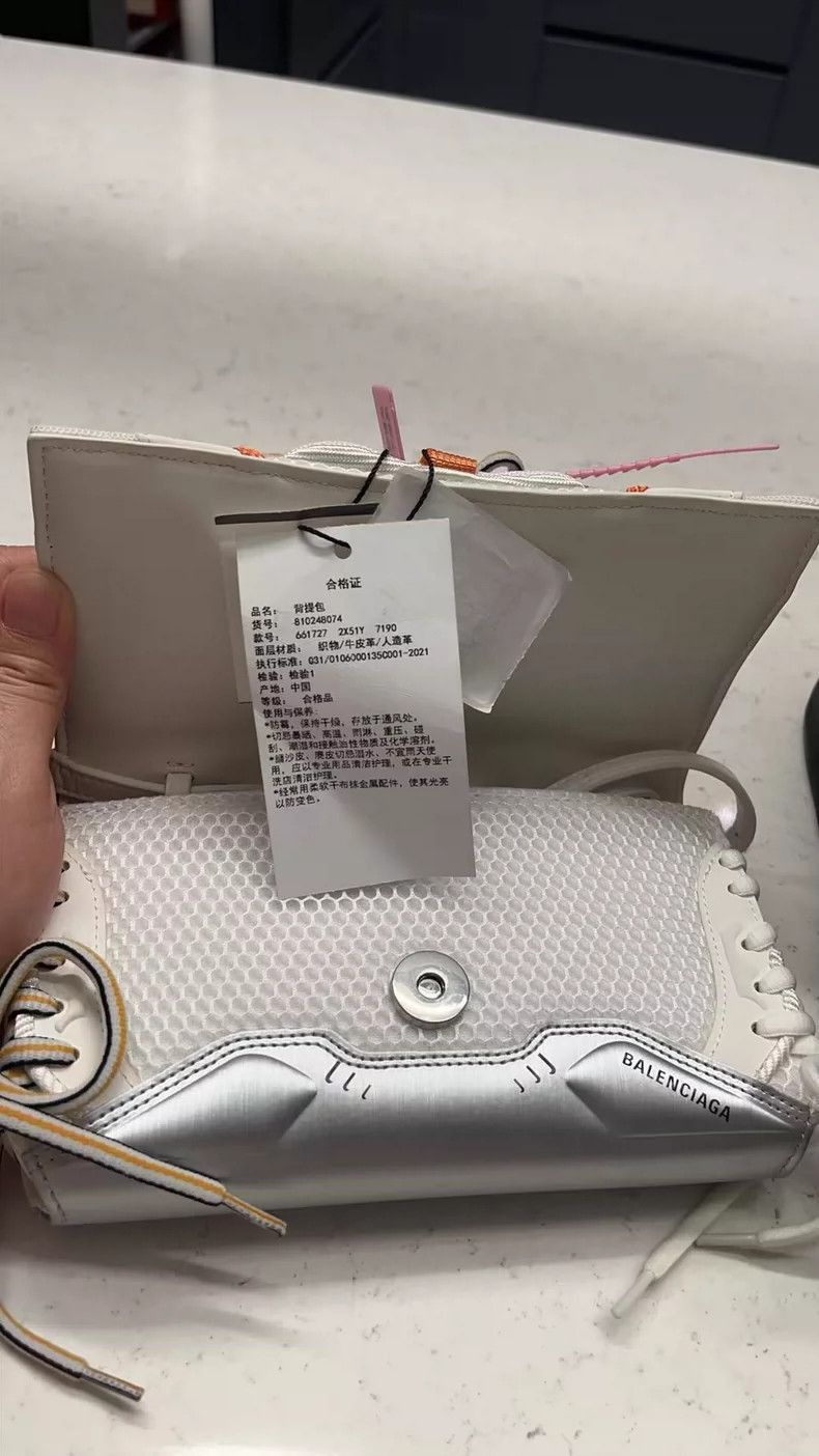 Balenciaga balenciaga sneakers shaped crossbody bag-2507 Size ONE SIZE - 3 Thumbnail